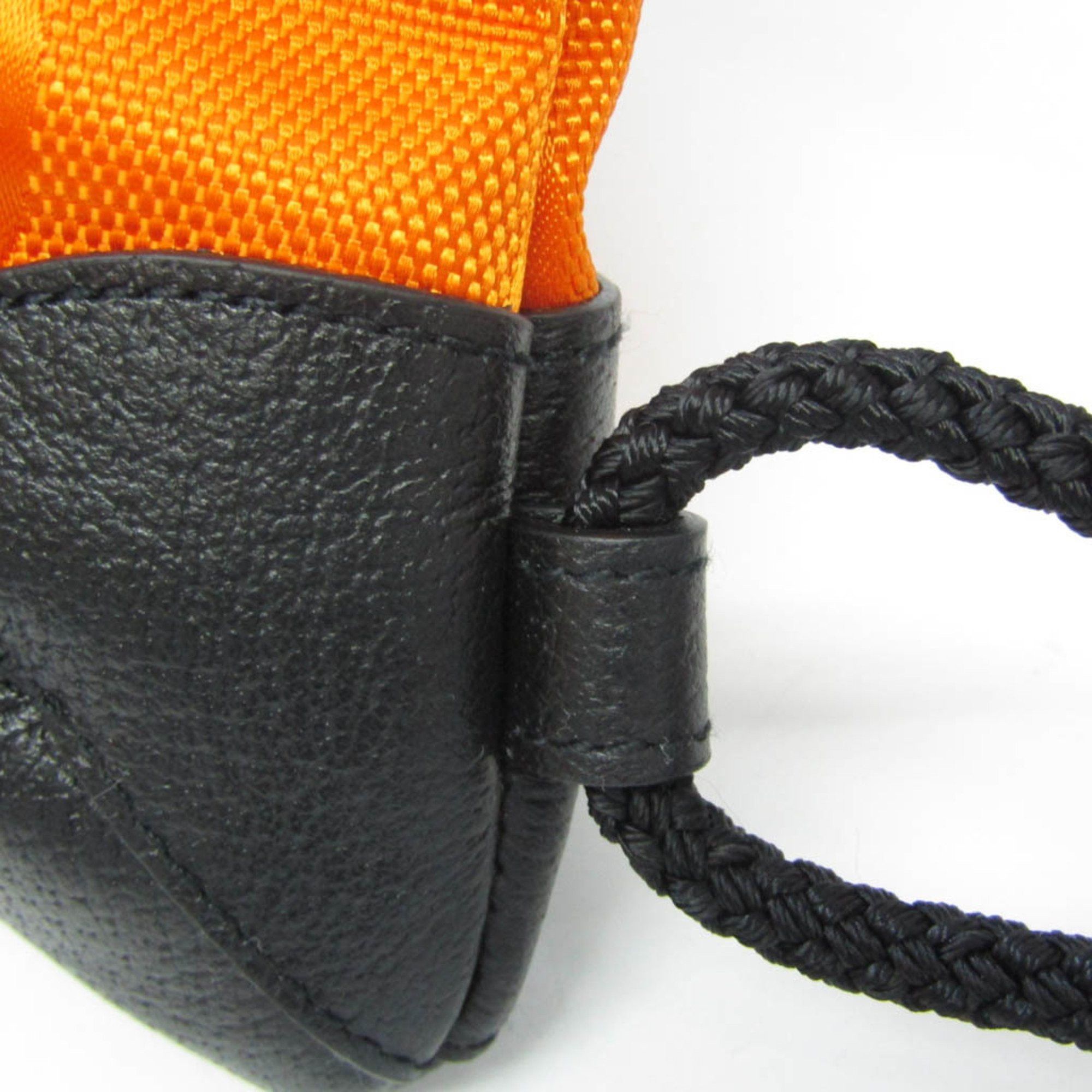 Gucci Off The Grid Orange Synthetic Backpack Bag (Pre-Owned) Size ONE SIZE - 9 Thumbnail
