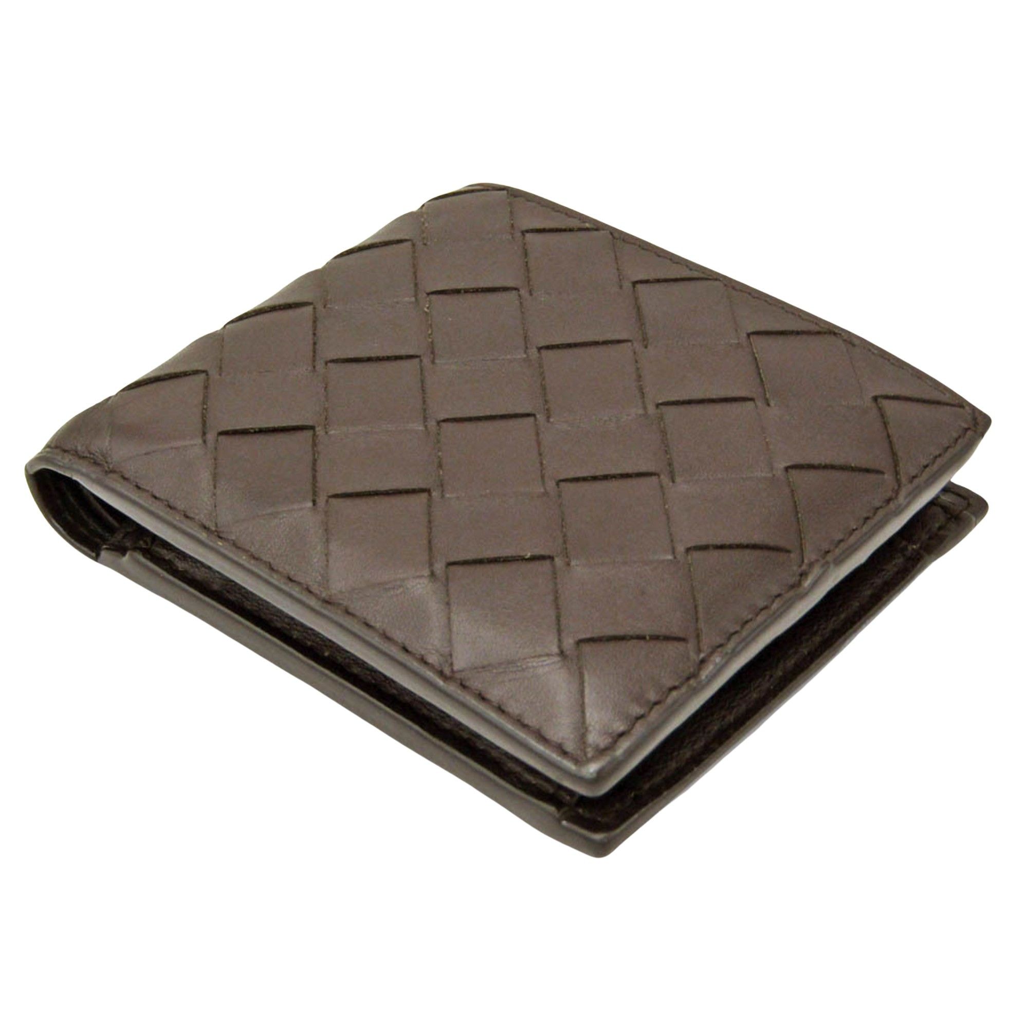 Bottega Veneta Intrecciato Brown Leather Wallet (Pre-Owned) Size ONE SIZE - 2 Thumbnail