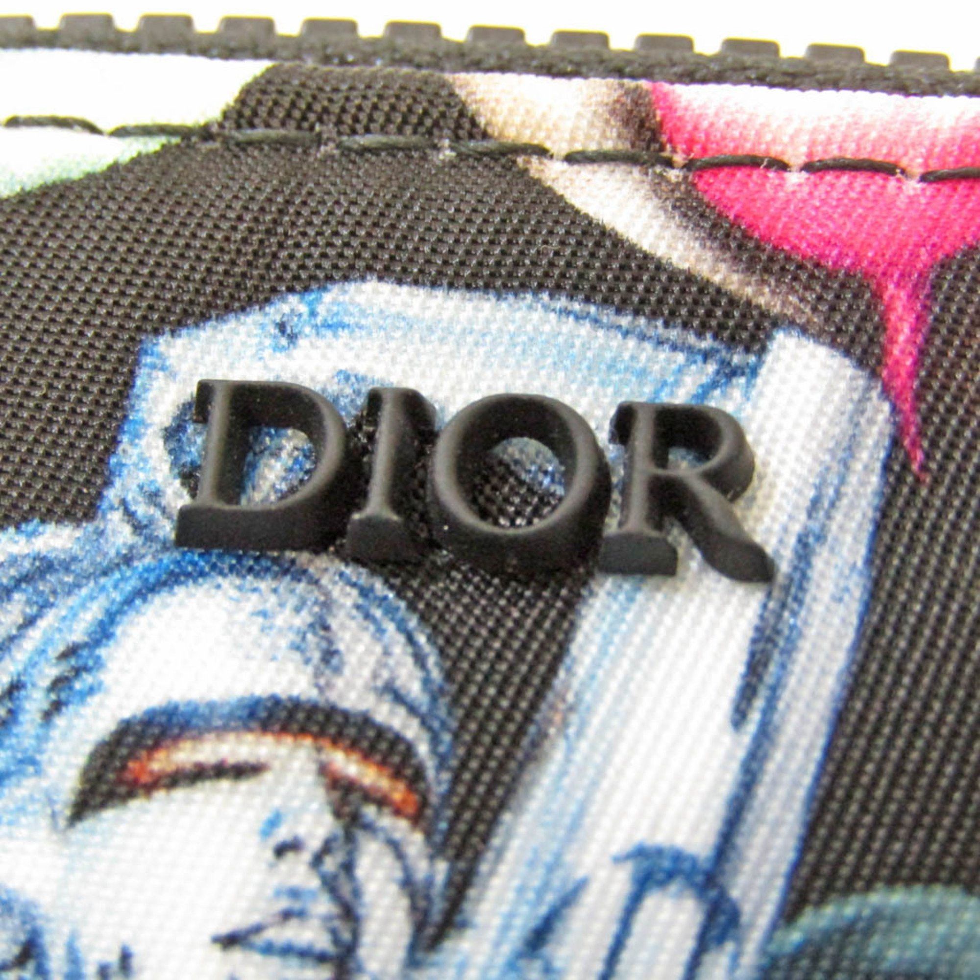 Dior Multicolour Canvas Clutch Bag (Pre-Owned) Size ONE SIZE - 6 Thumbnail