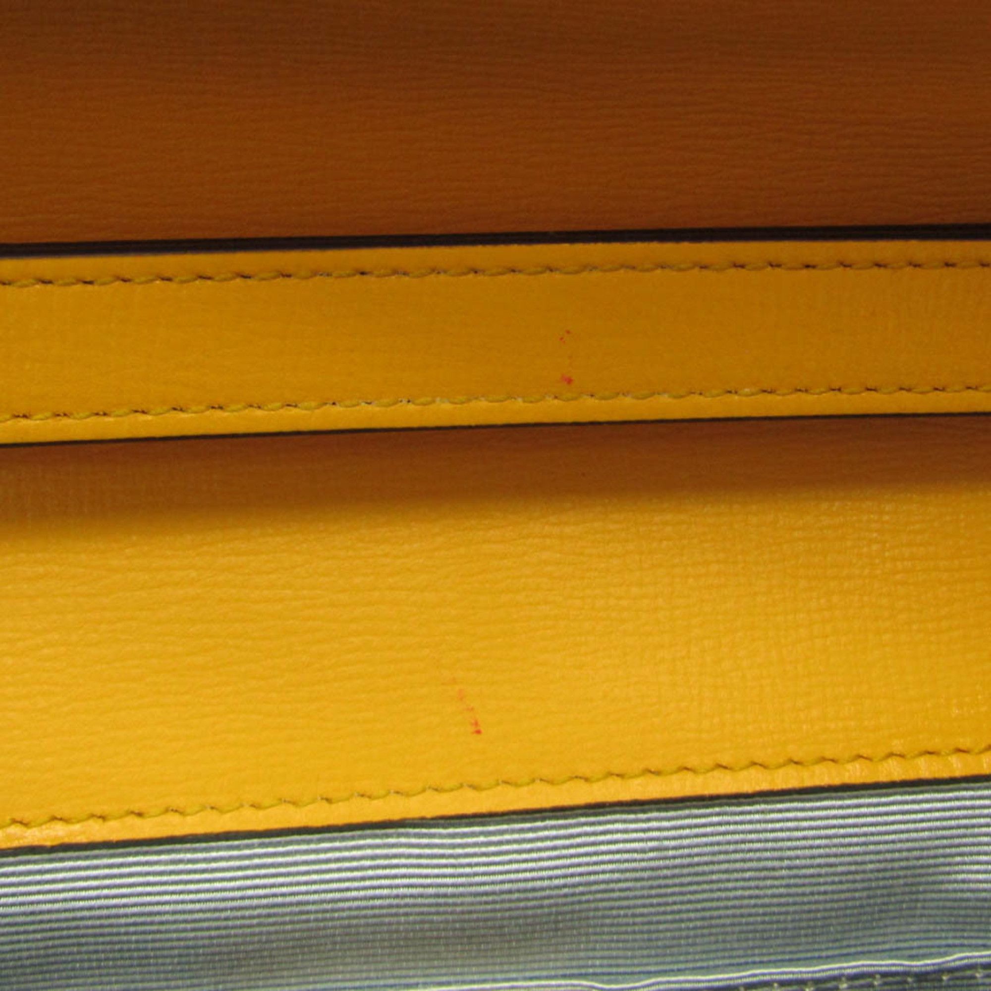 Gucci Mors Yellow Leather Shoulder Bag (Pre-Owned) Size ONE SIZE - 9 Thumbnail