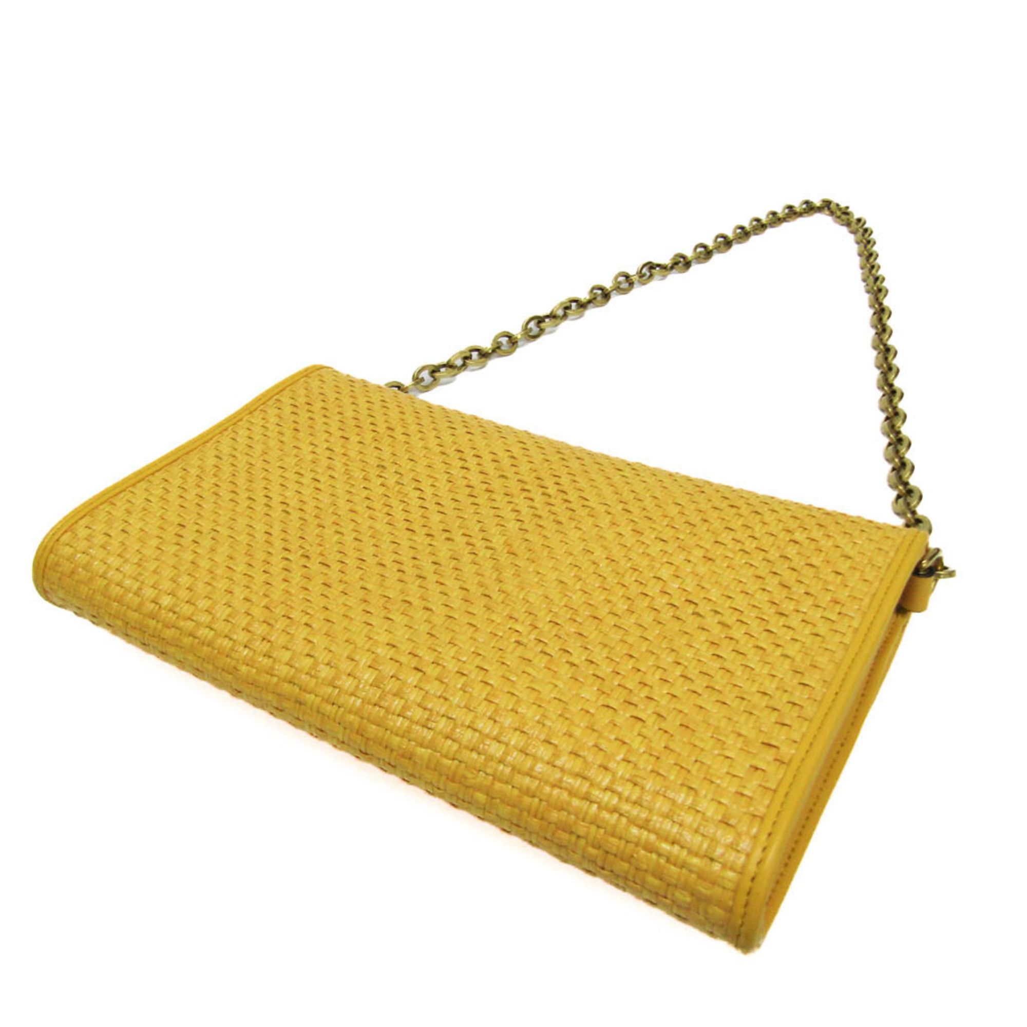 Gucci Mors Yellow Leather Shoulder Bag (Pre-Owned) Size ONE SIZE - 2 Thumbnail