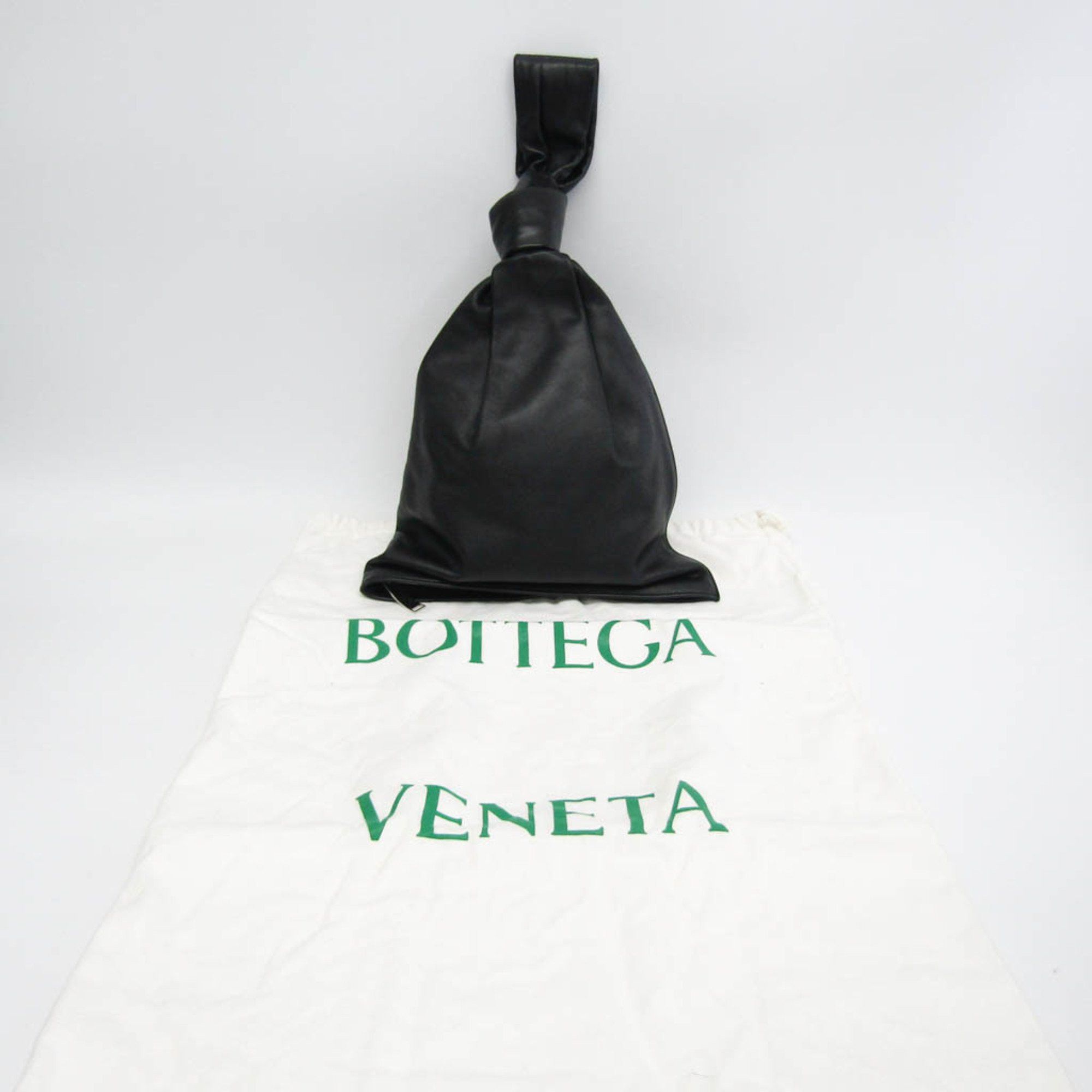 Bottega Veneta Bv Twist Black Leather Handbag (Pre-Owned) Size ONE SIZE - 7 Thumbnail