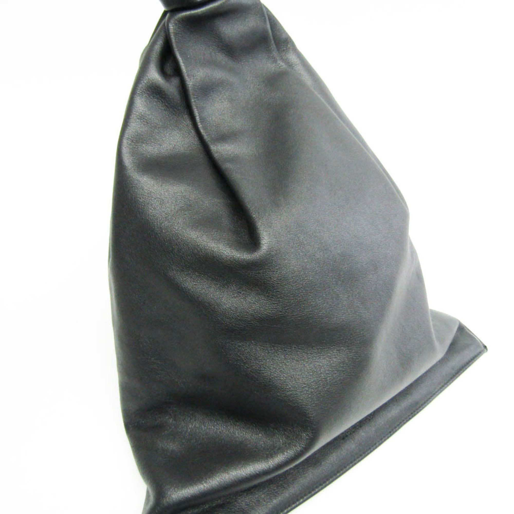 Bottega Veneta Bv Twist Black Leather Handbag (Pre-Owned) Size ONE SIZE - 3 Thumbnail