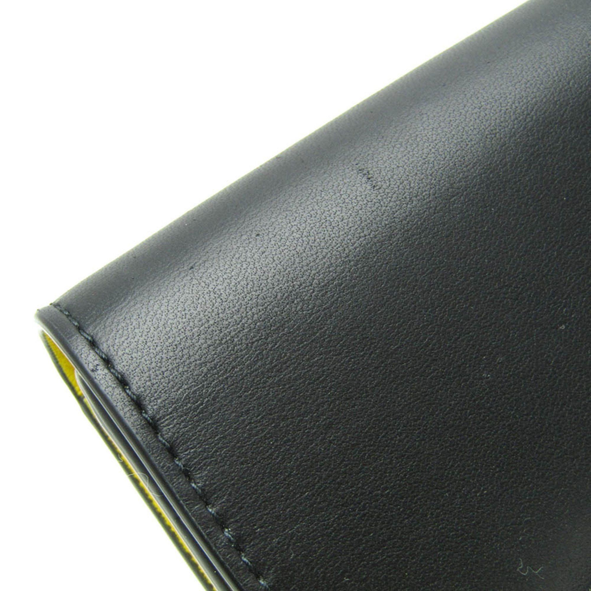 Bottega Veneta Intrecciato Yellow Leather Wallet (Pre-Owned) Size ONE SIZE - 9 Thumbnail