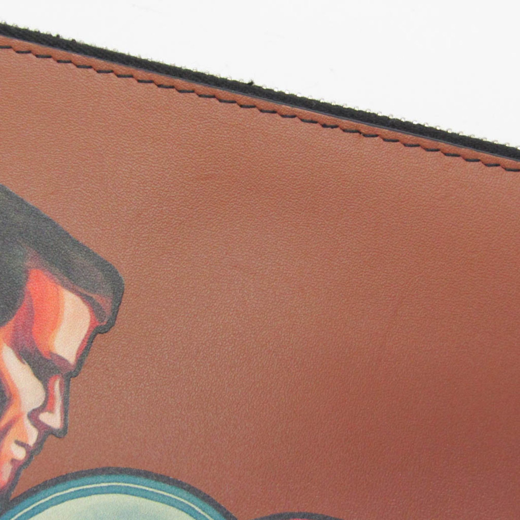 Dior Brown Leather Clutch Bag (Pre-Owned) Size ONE SIZE - 9 Thumbnail