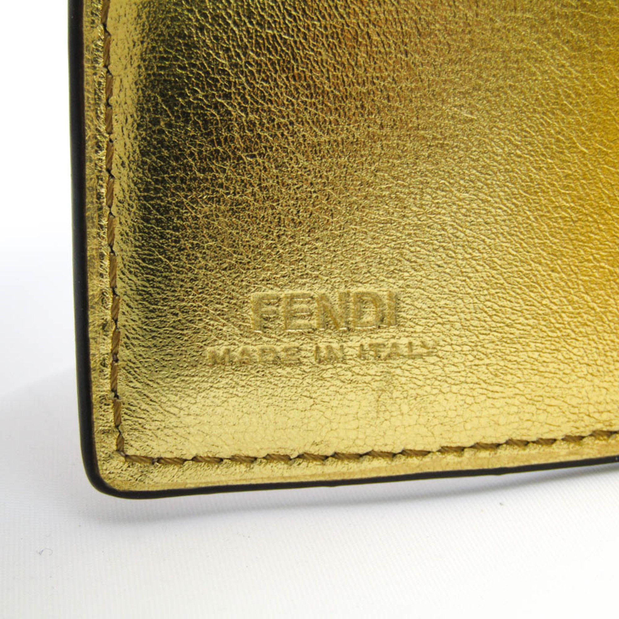 Fendi Peekaboo Pink Leather Wallet (Pre-Owned) Size ONE SIZE - 5 Thumbnail