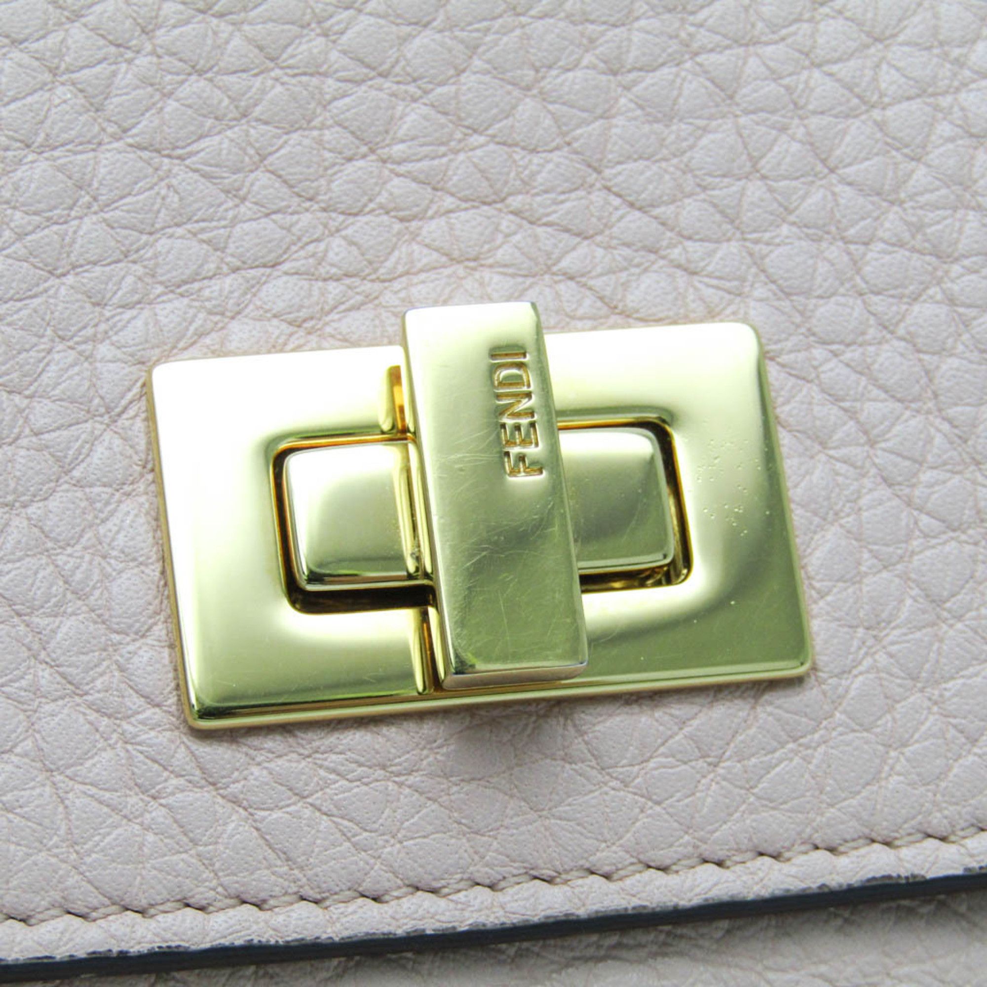 Fendi Peekaboo Pink Leather Wallet (Pre-Owned) Size ONE SIZE - 13 Thumbnail