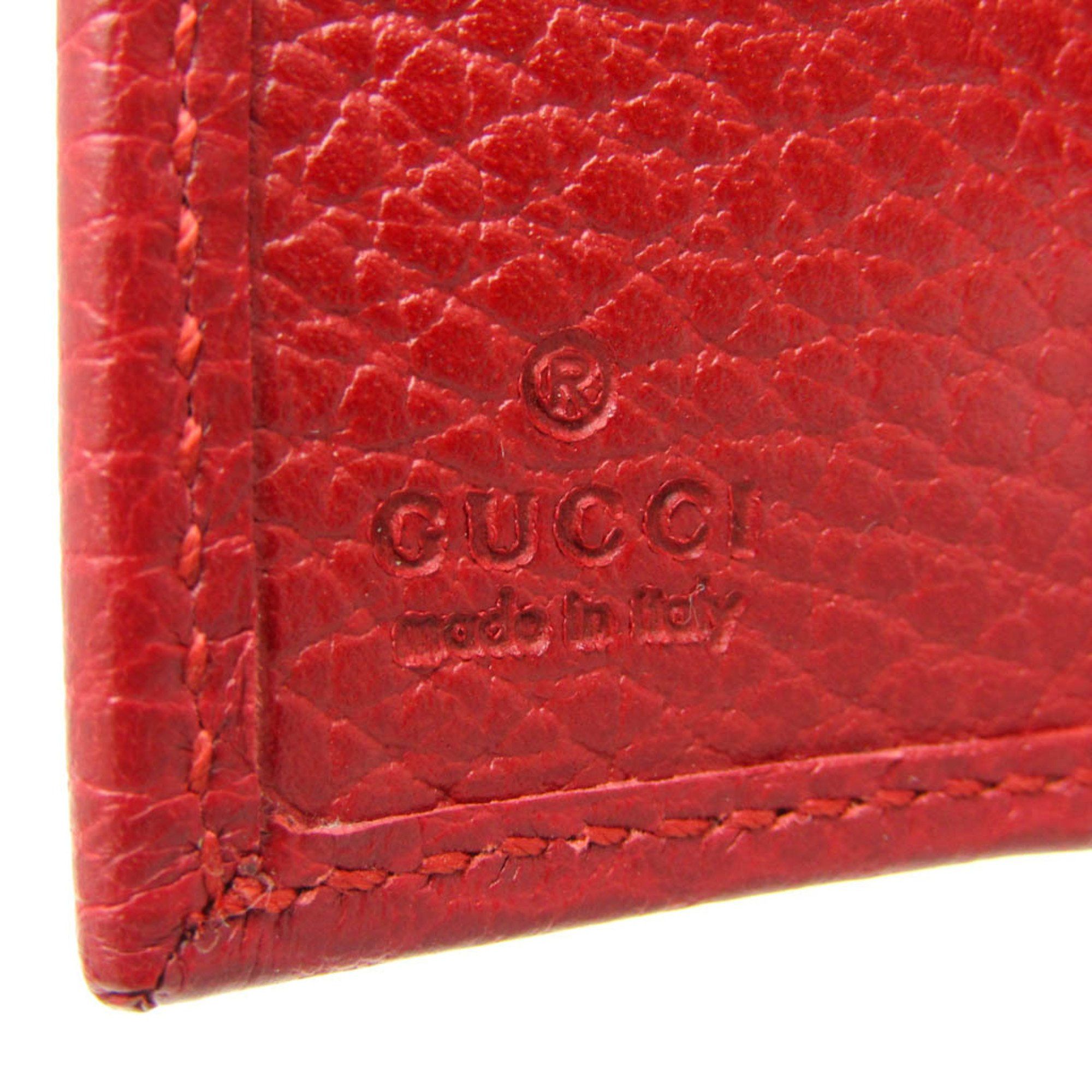 Gucci Marmont Red Leather Wallet (Pre-Owned) Size ONE SIZE - 6 Thumbnail