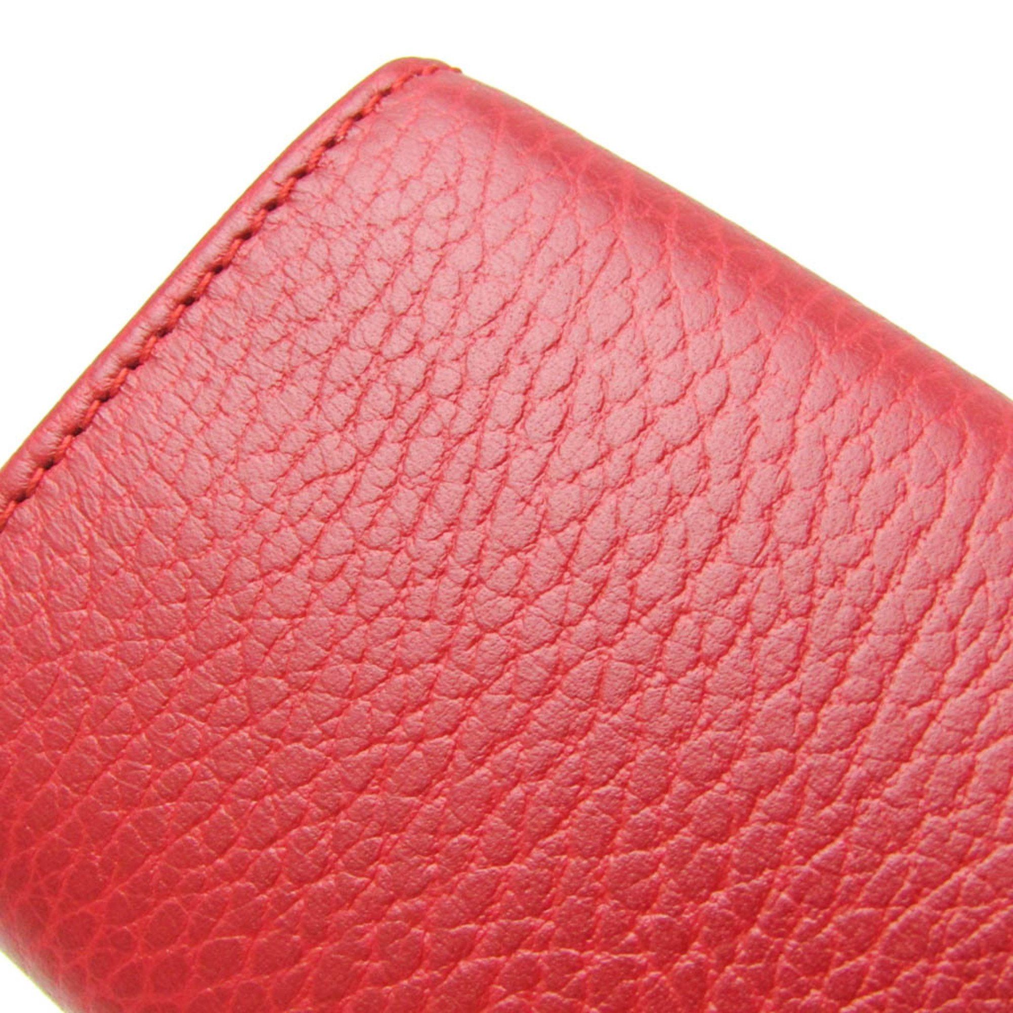 Gucci Marmont Red Leather Wallet (Pre-Owned) Size ONE SIZE - 9 Thumbnail