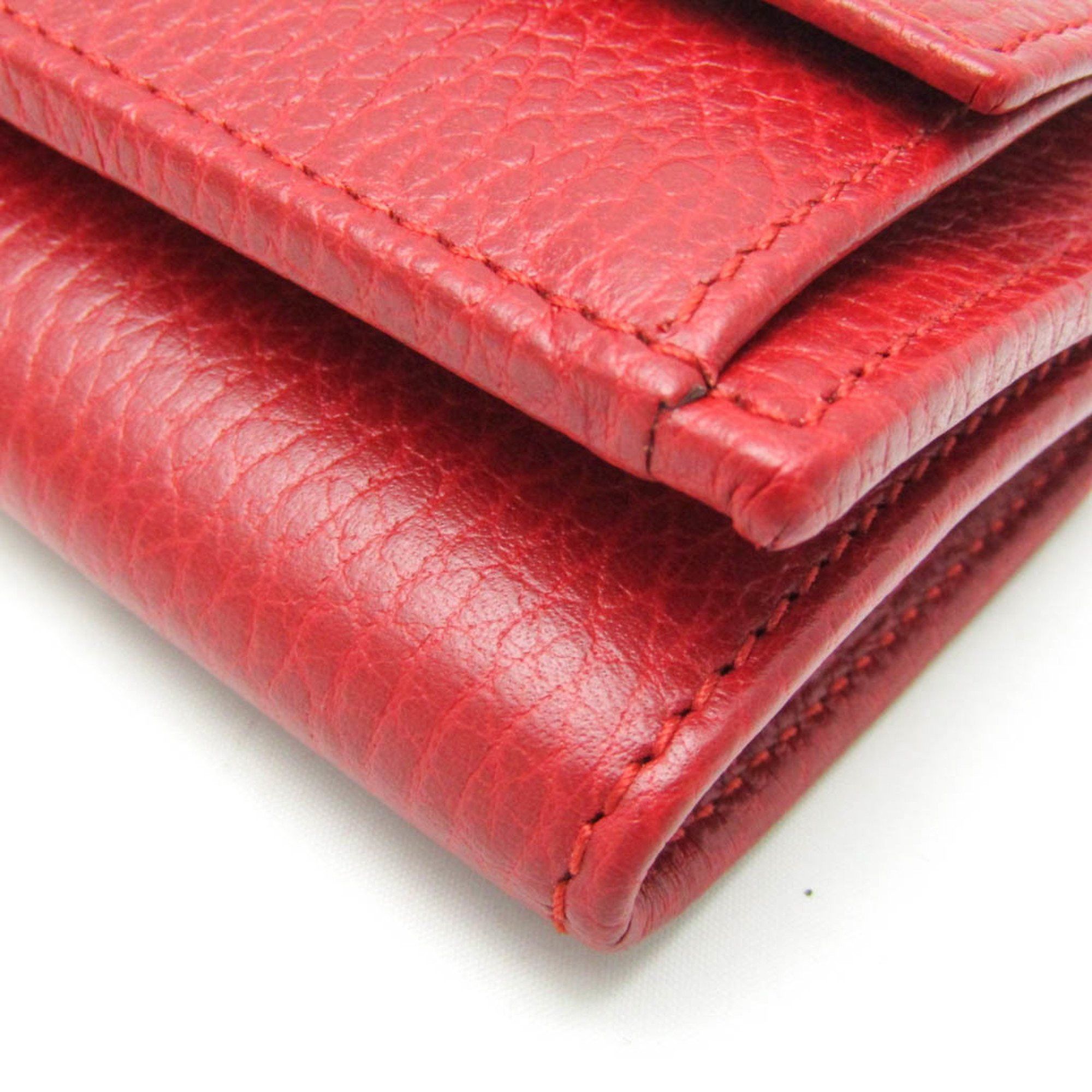 Gucci Marmont Red Leather Wallet (Pre-Owned) Size ONE SIZE - 8 Thumbnail