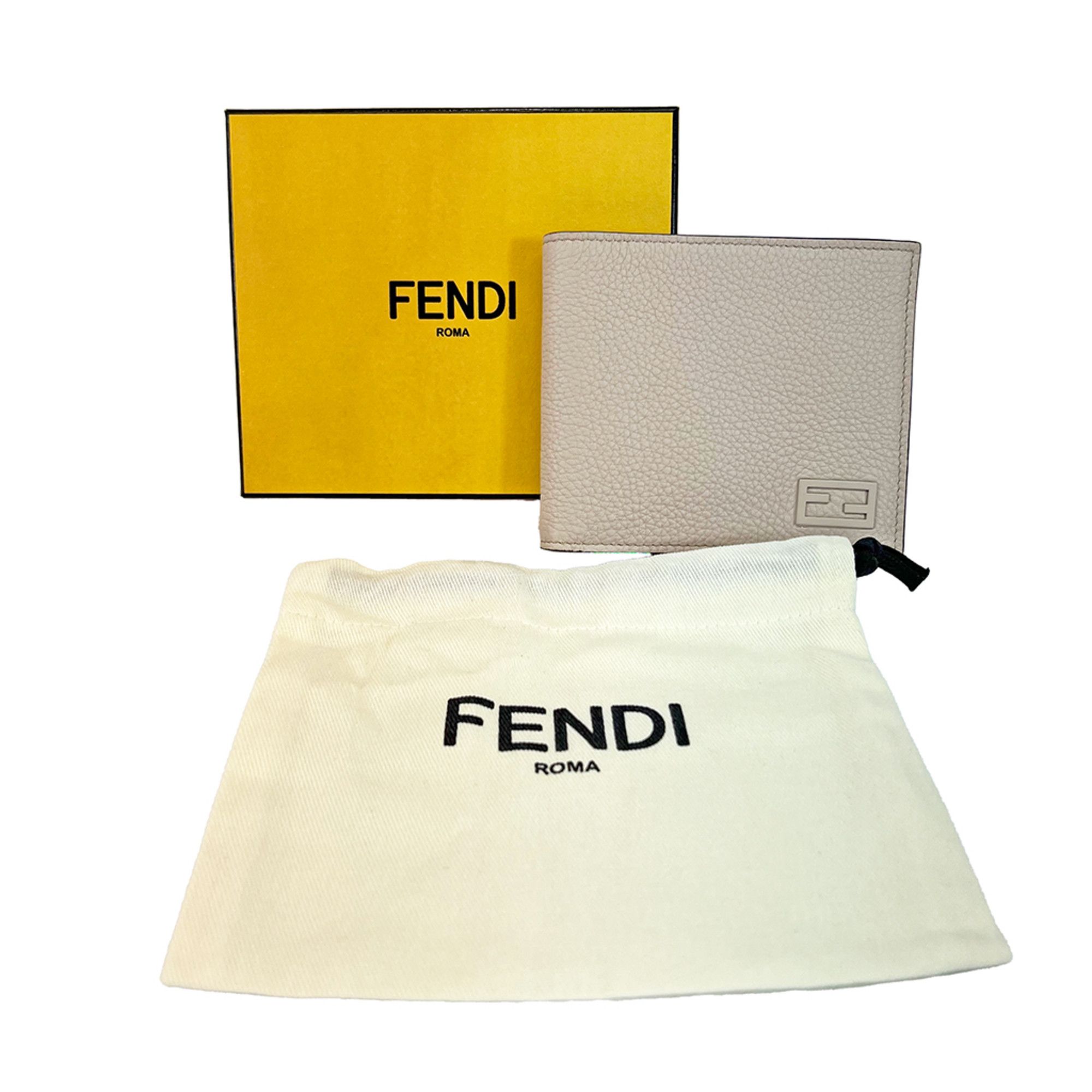 Fendi Ff Beige Leather Wallet (Pre-Owned) Size ONE SIZE - 7 Thumbnail
