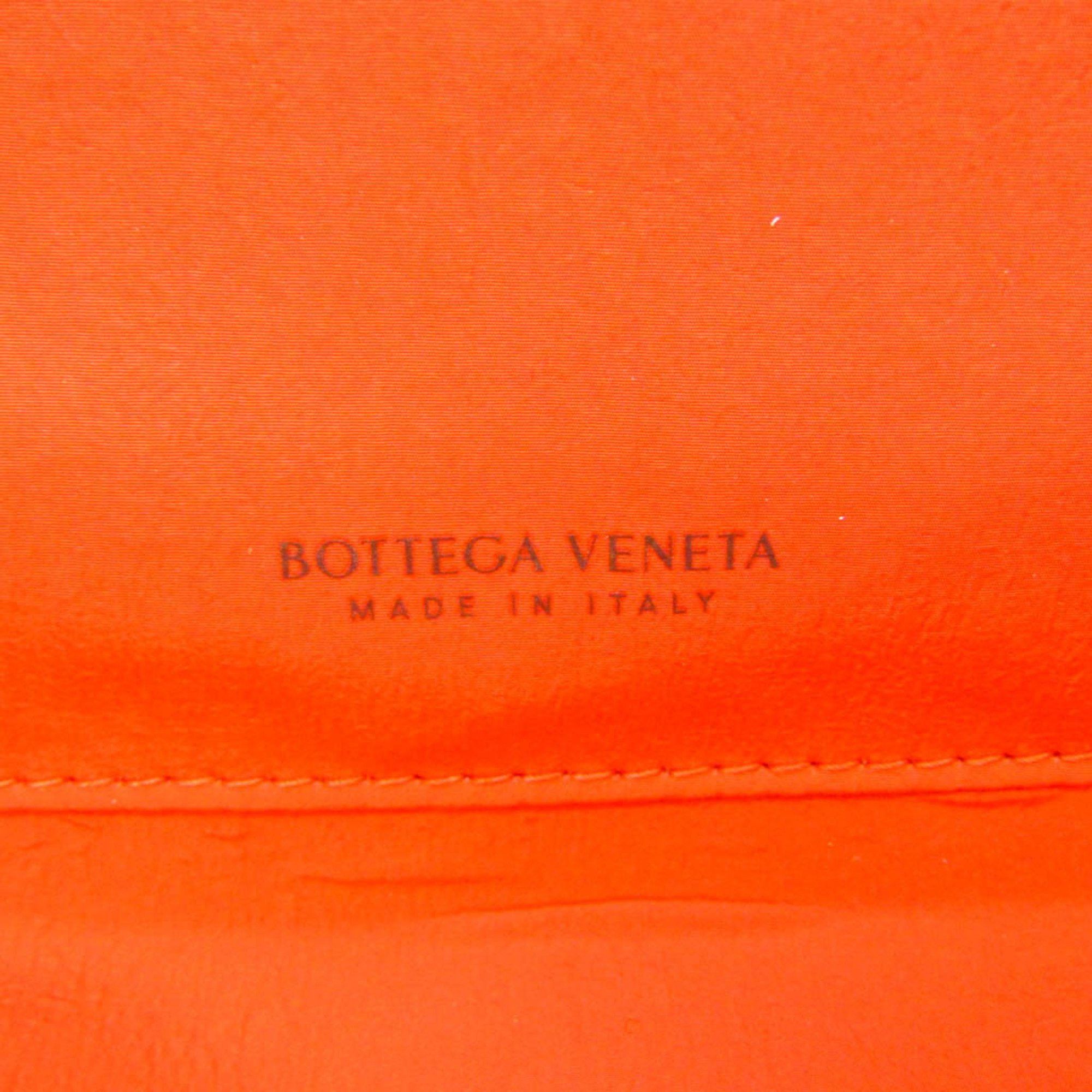 Bottega Veneta Organizer Red Leather Clutch Bag (Pre-Owned) Size ONE SIZE - 5 Thumbnail