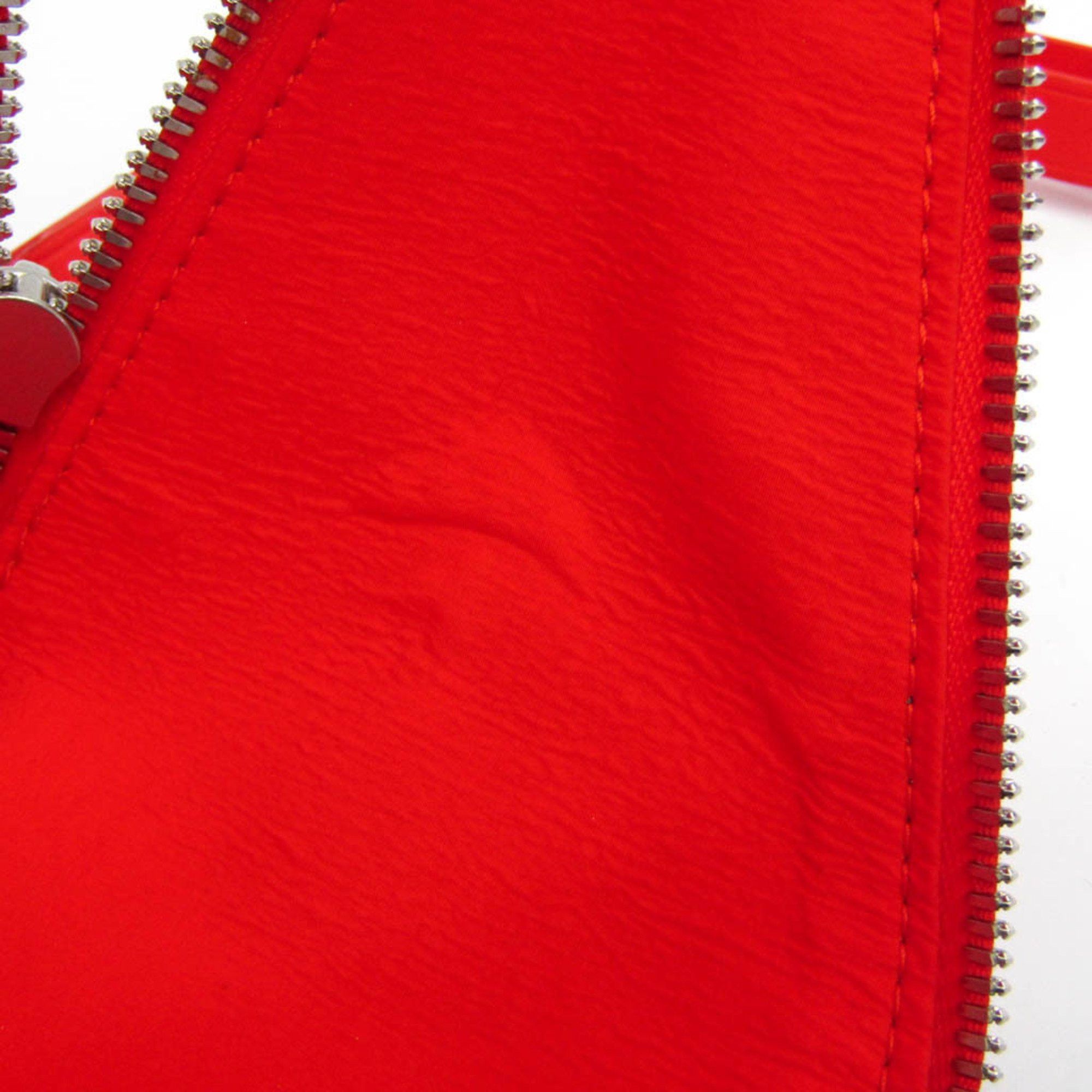 Bottega Veneta Organizer Red Leather Clutch Bag (Pre-Owned) Size ONE SIZE - 10 Thumbnail