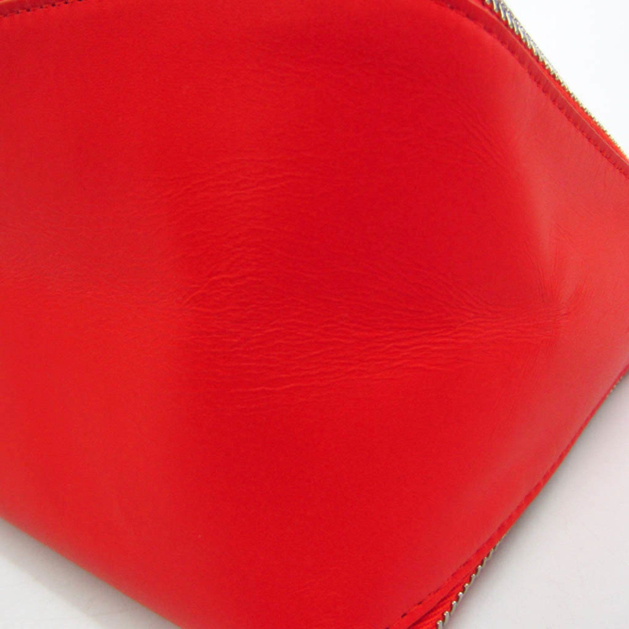 Bottega Veneta Organizer Red Leather Clutch Bag (Pre-Owned) Size ONE SIZE - 11 Thumbnail