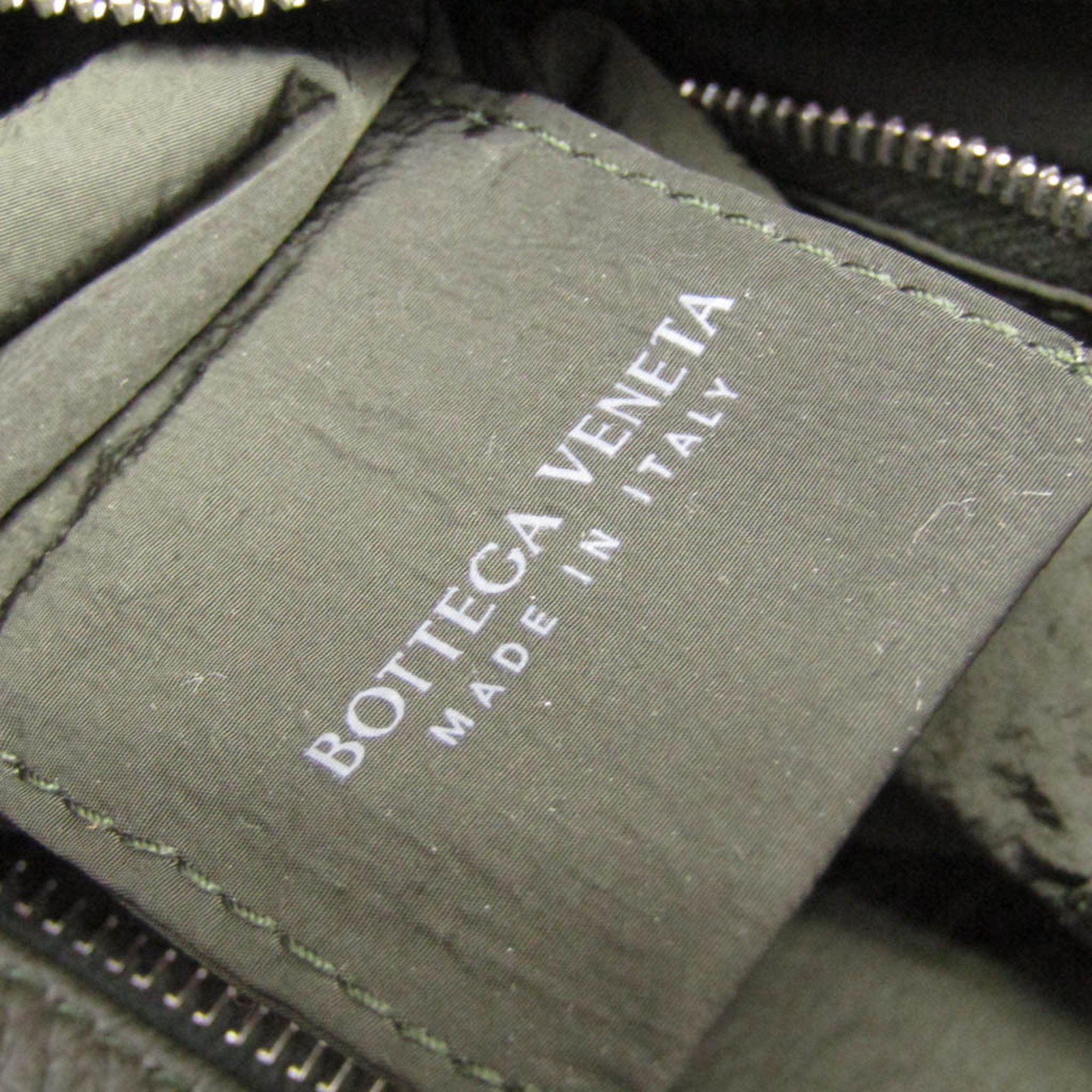 Bottega Veneta -- Khaki Leather Travel Bag (Pre-Owned) Size ONE SIZE - 6 Thumbnail
