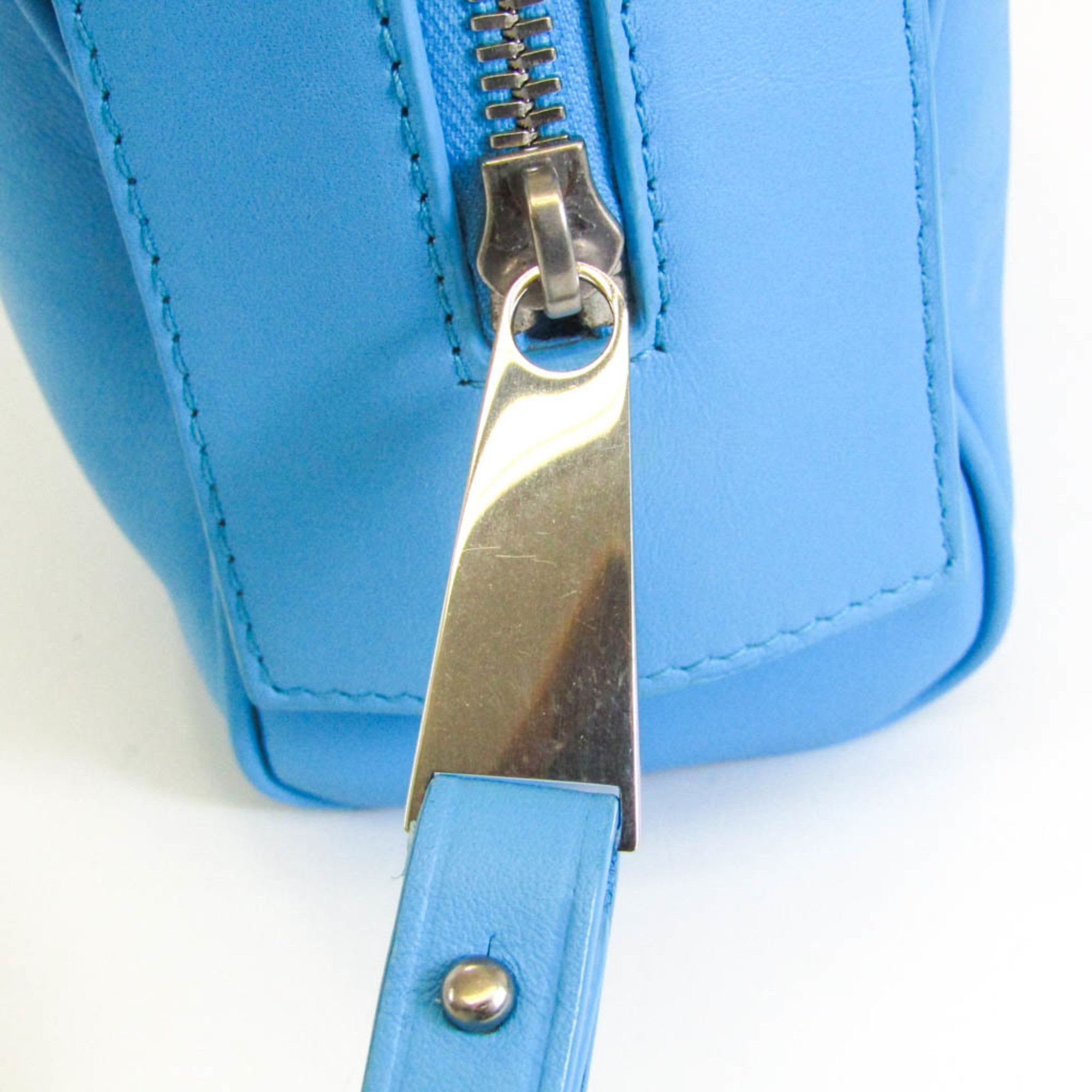 Bottega Veneta Blue Leather Clutch Bag (Pre-Owned) Size ONE SIZE - 9 Thumbnail