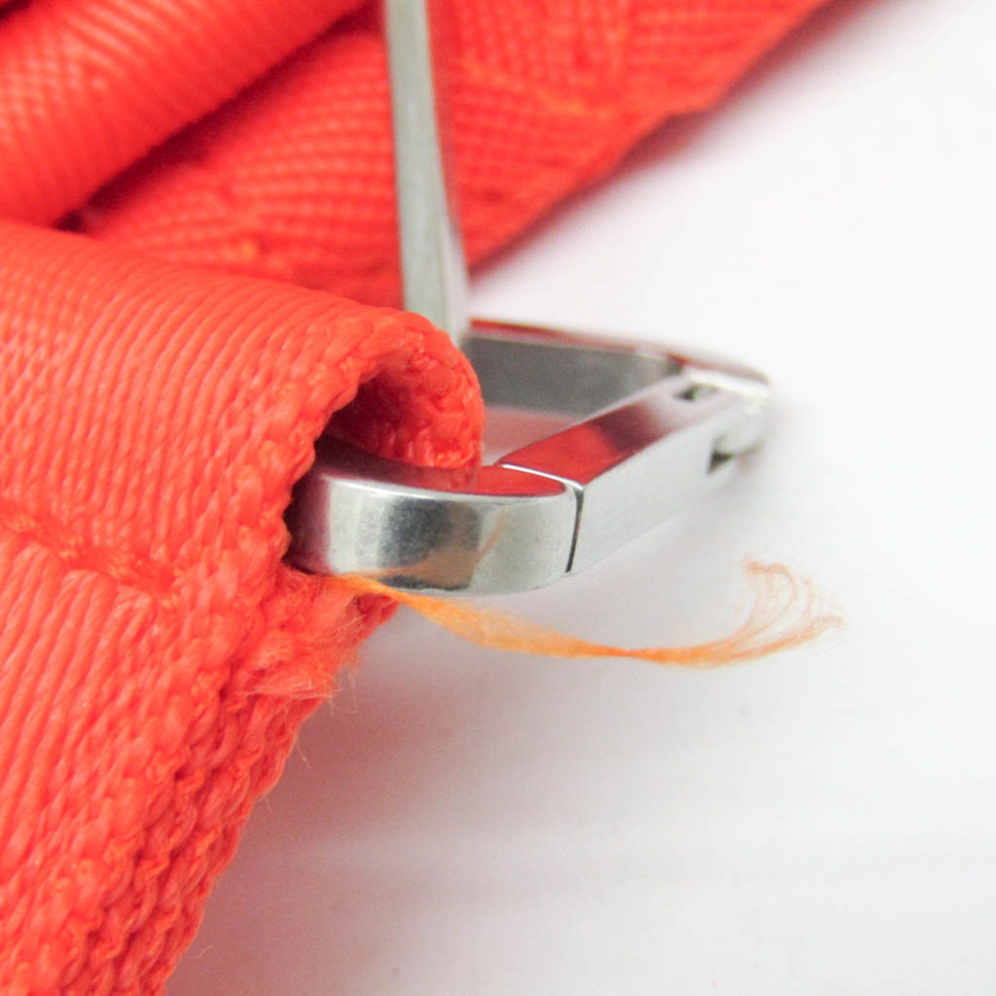 Bottega Veneta Orange Leather Clutch Bag (Pre-Owned) Size ONE SIZE - 8 Thumbnail