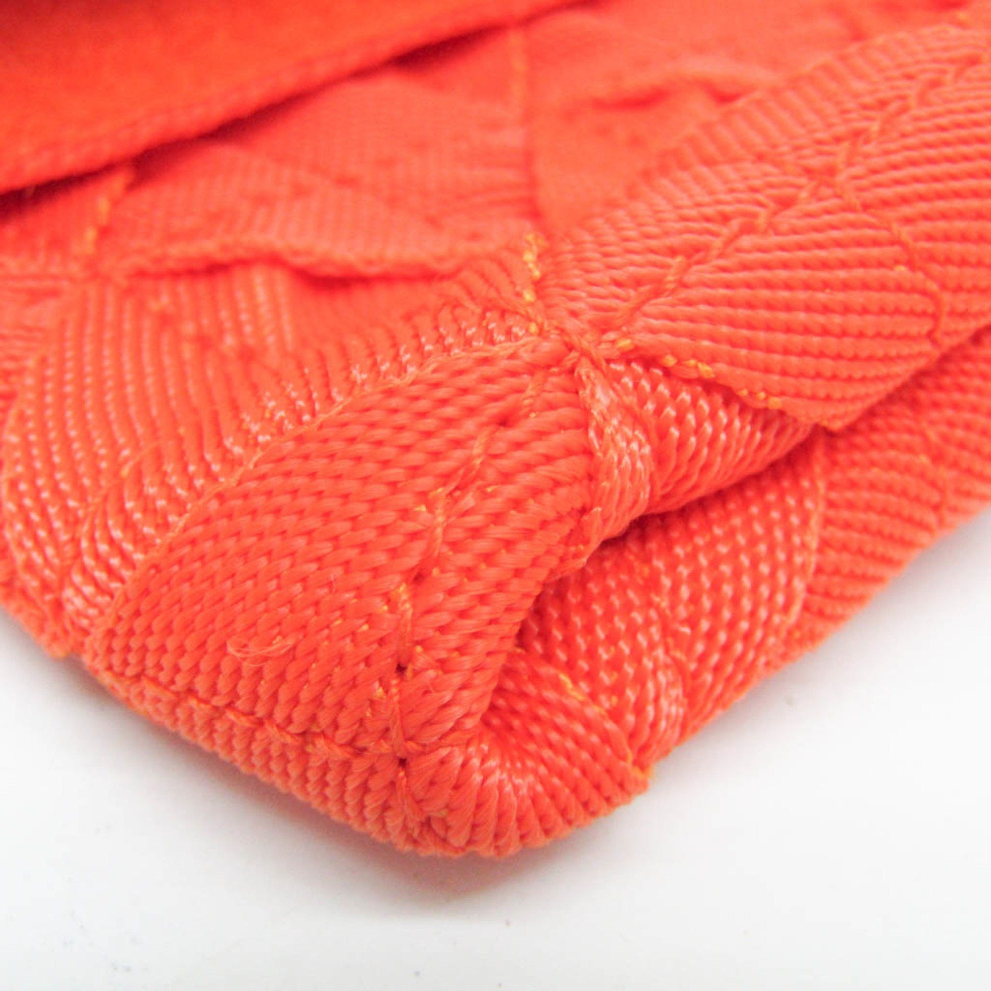 Bottega Veneta Orange Leather Clutch Bag (Pre-Owned) Size ONE SIZE - 10 Thumbnail