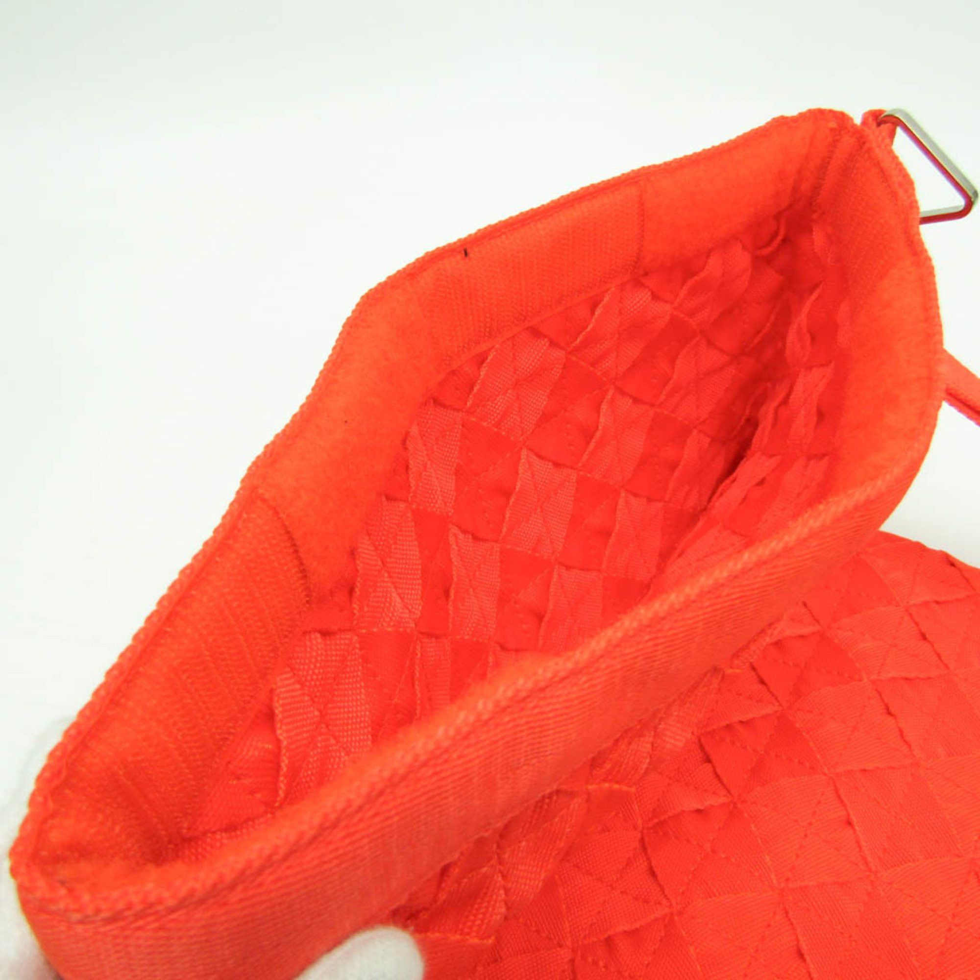 Bottega Veneta Orange Leather Clutch Bag (Pre-Owned) Size ONE SIZE - 6 Thumbnail