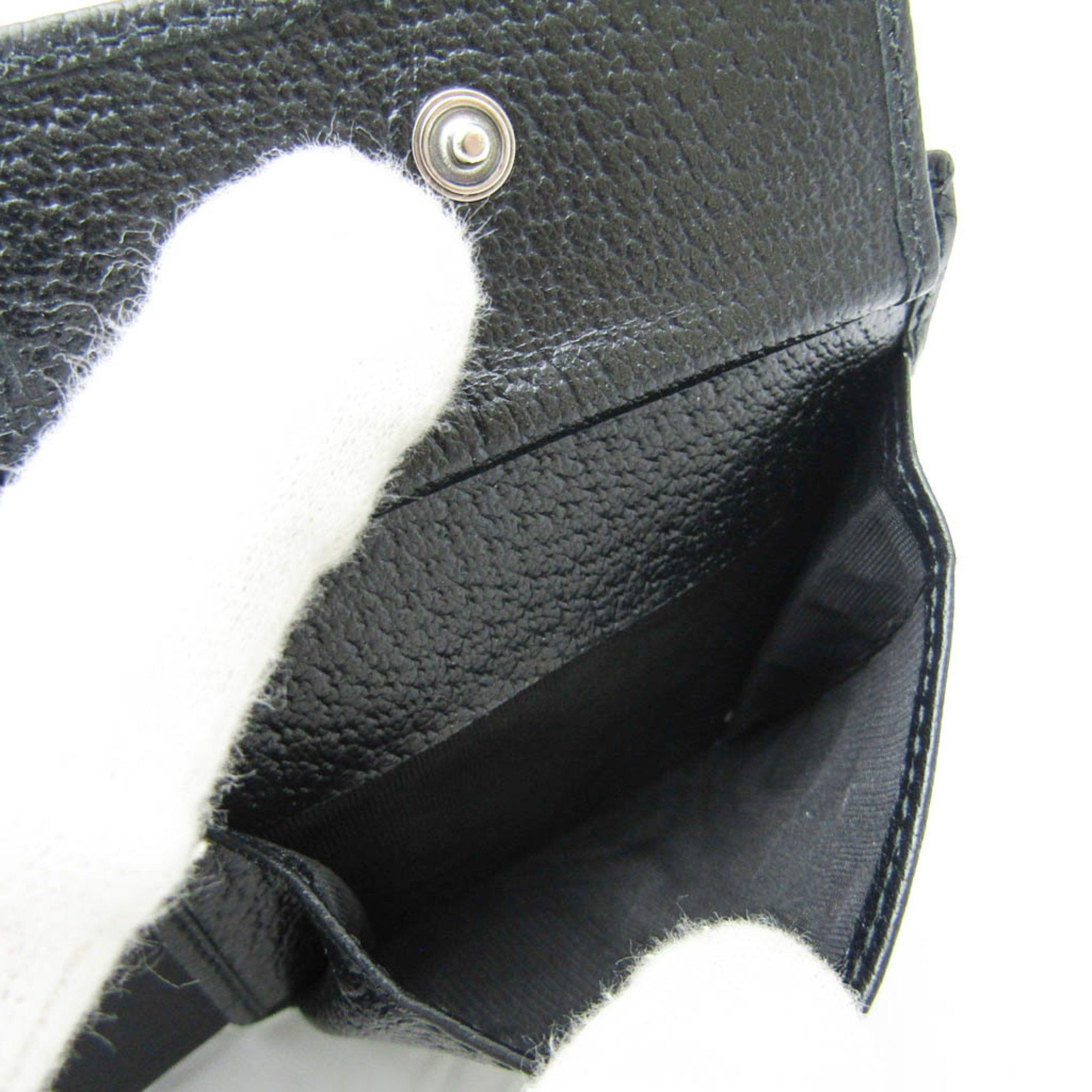 Gucci Imprime Black Leather Wallet (Pre-Owned) Size ONE SIZE - 12 Thumbnail