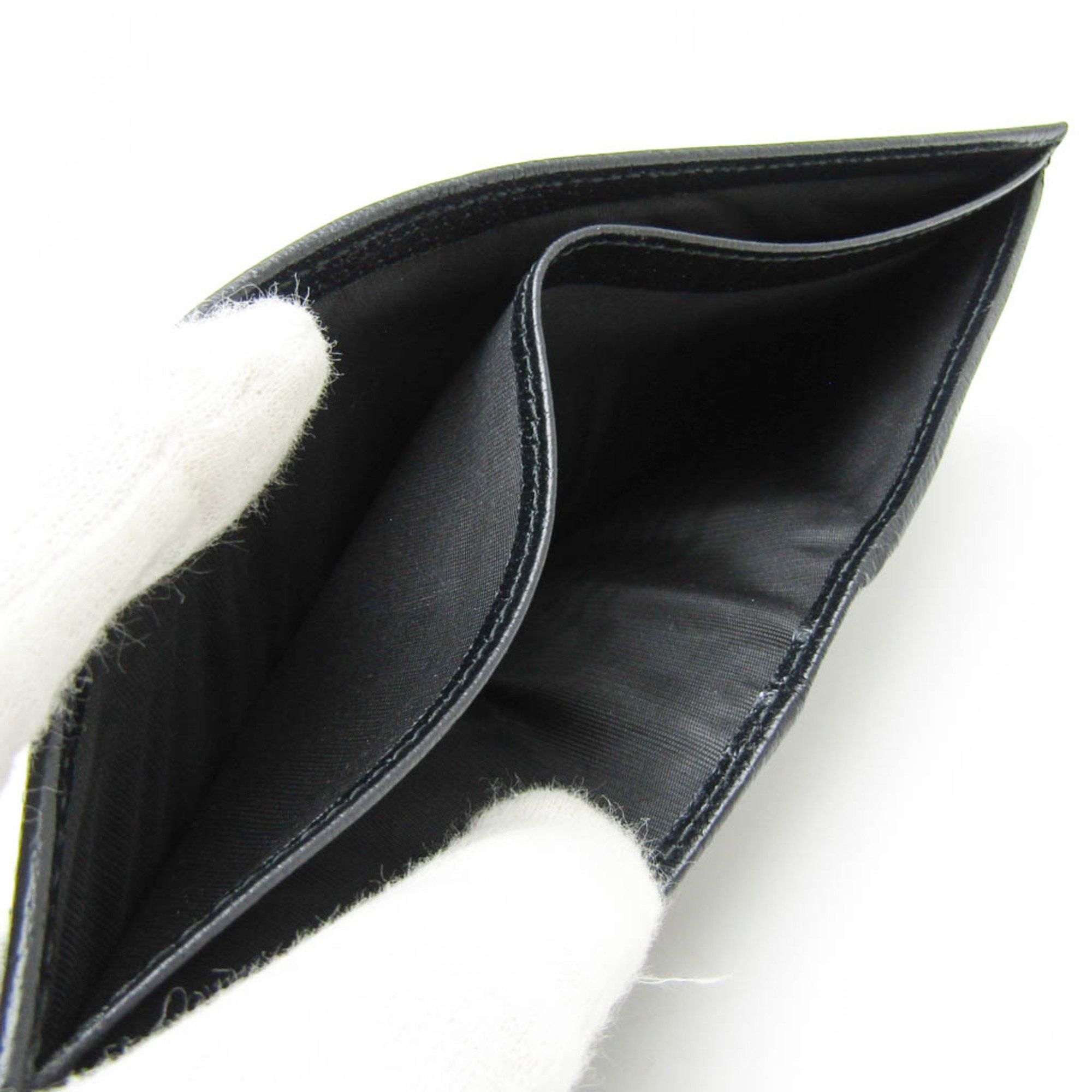 Gucci Imprime Black Leather Wallet (Pre-Owned) Size ONE SIZE - 9 Thumbnail