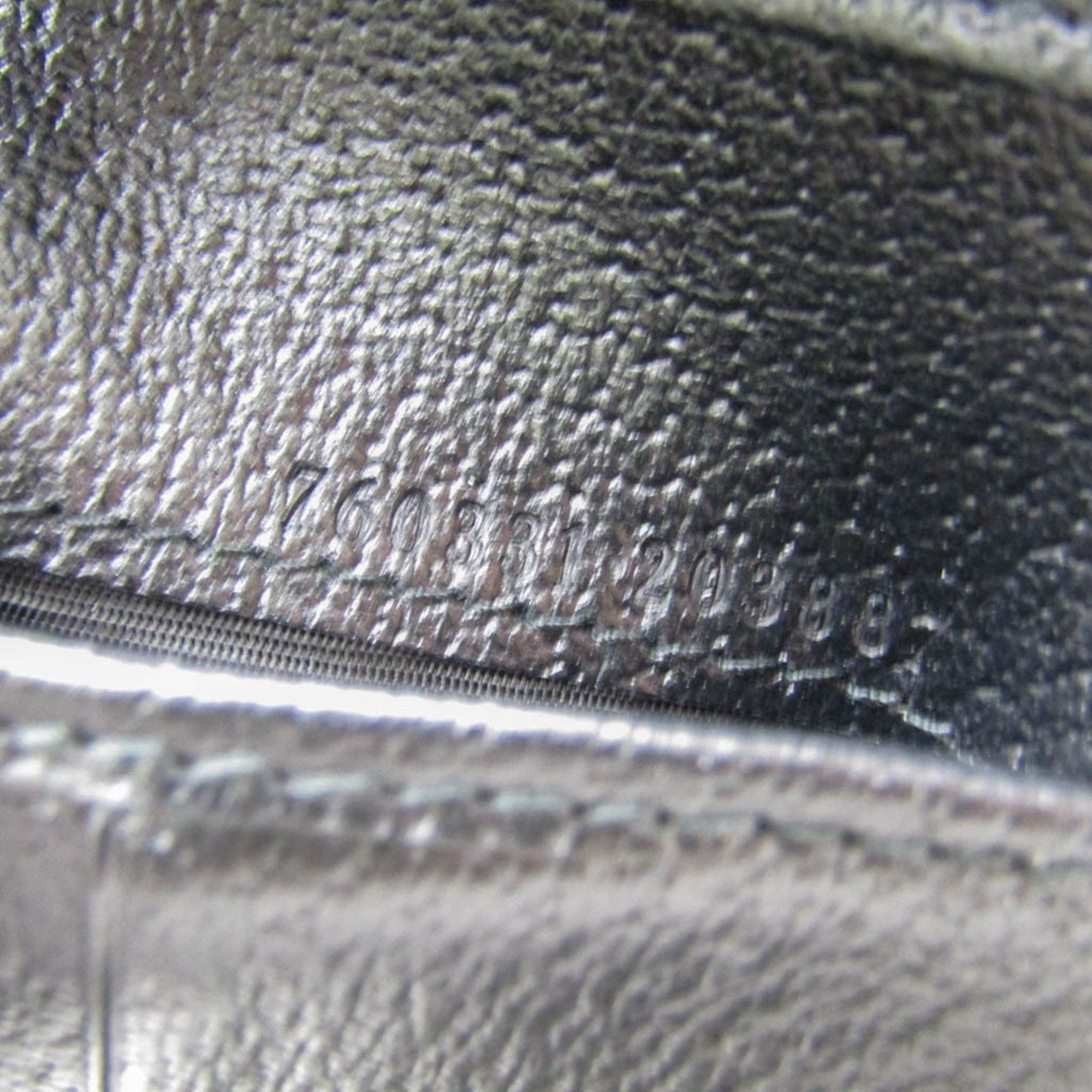 Gucci Imprime Black Leather Wallet (Pre-Owned) Size ONE SIZE - 4 Thumbnail