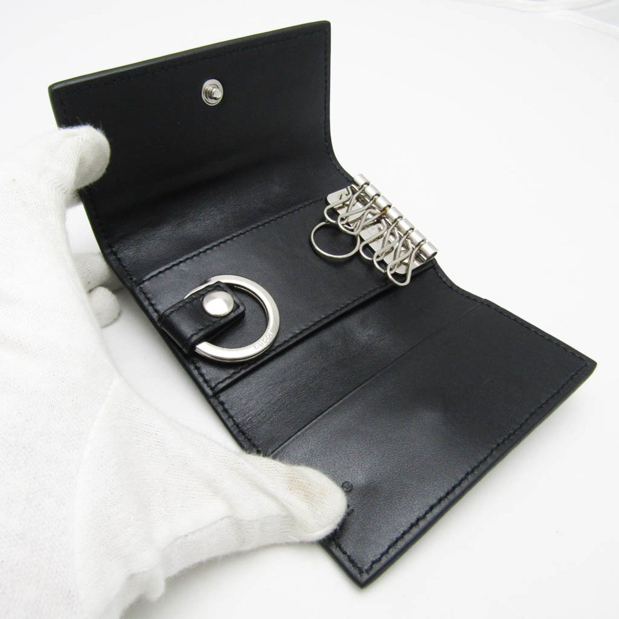 Gucci Gg Embossé Black Leather Wallet (Pre-Owned) Size ONE SIZE - 3 Thumbnail
