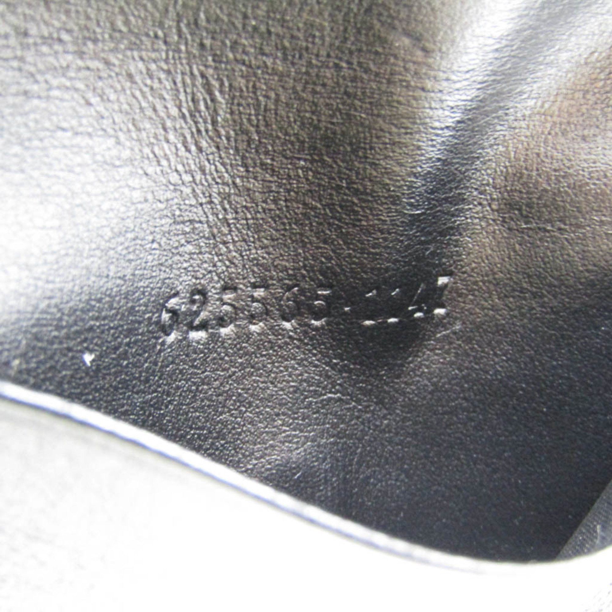 Gucci Gg Embossé Black Leather Wallet (Pre-Owned) Size ONE SIZE - 4 Thumbnail