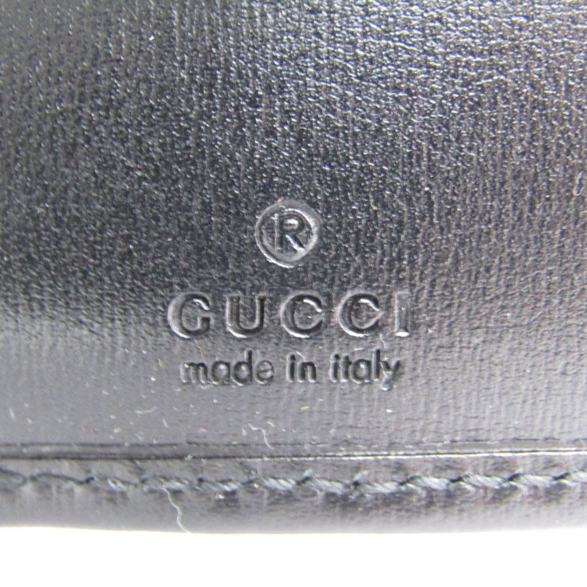 Gucci Horsebit Black Leather Wallet (Pre-Owned) Size ONE SIZE - 6 Thumbnail