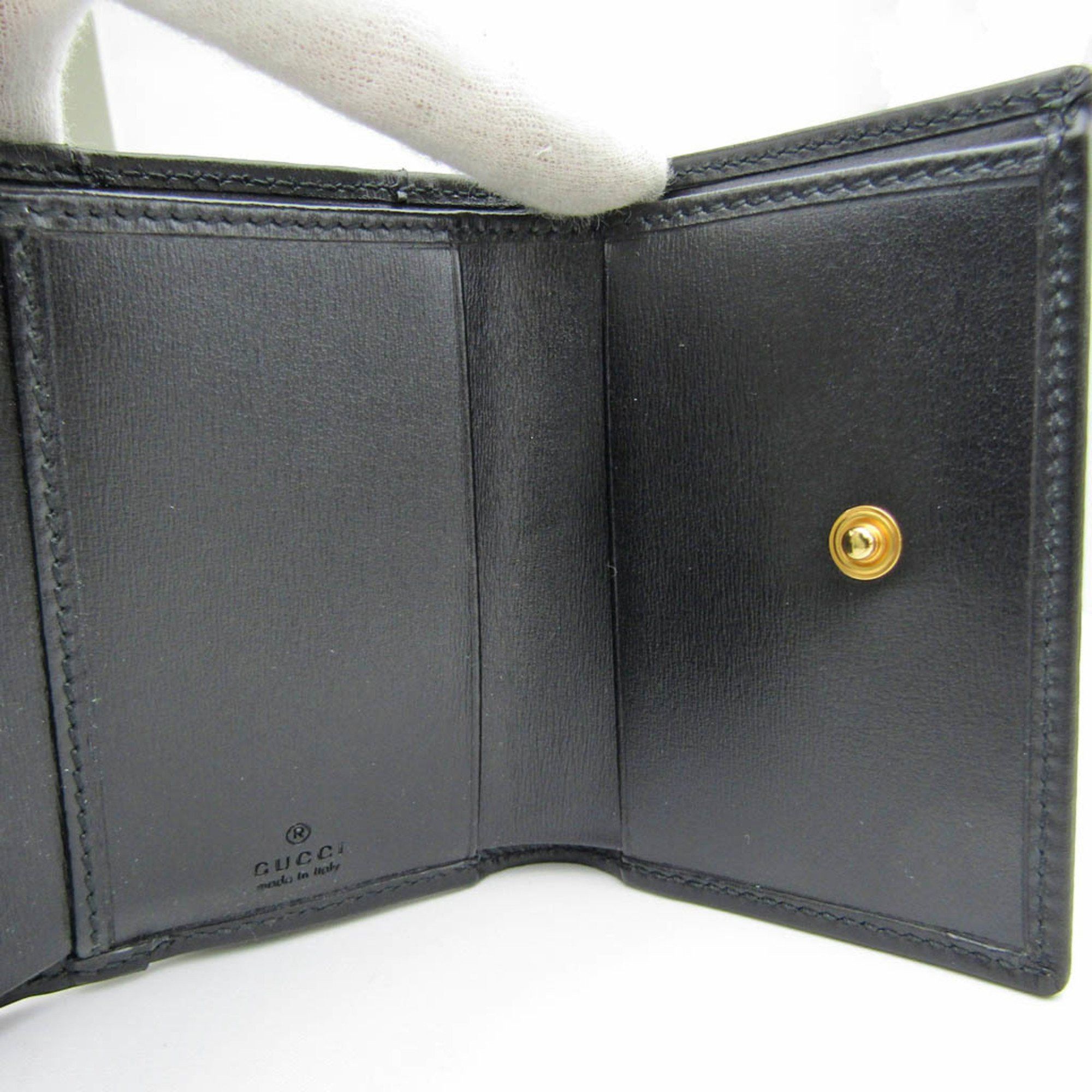 Gucci Horsebit Black Leather Wallet (Pre-Owned) Size ONE SIZE - 12 Thumbnail