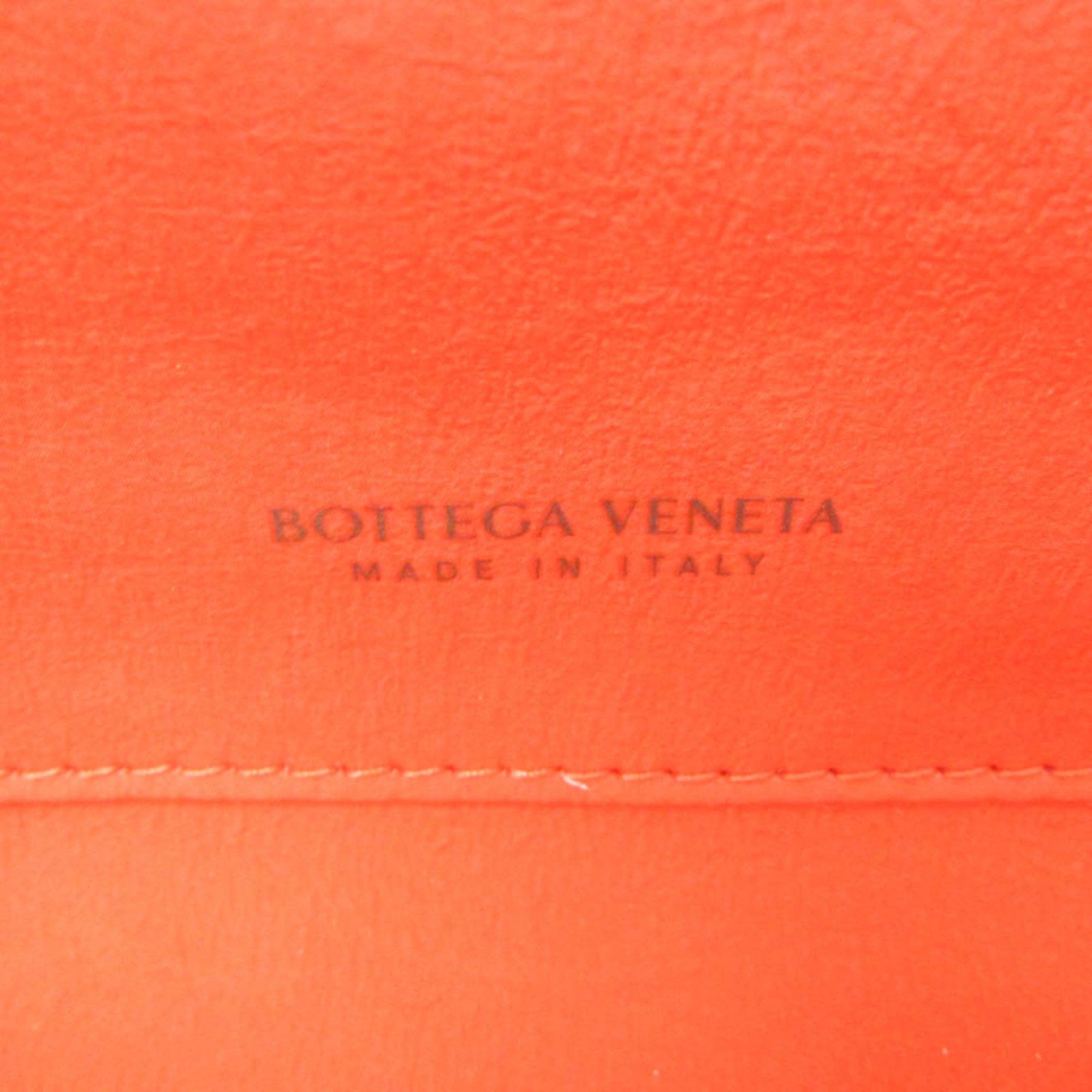 Bottega Veneta Organizer Red Leather Clutch Bag (Pre-Owned) Size ONE SIZE - 5 Thumbnail