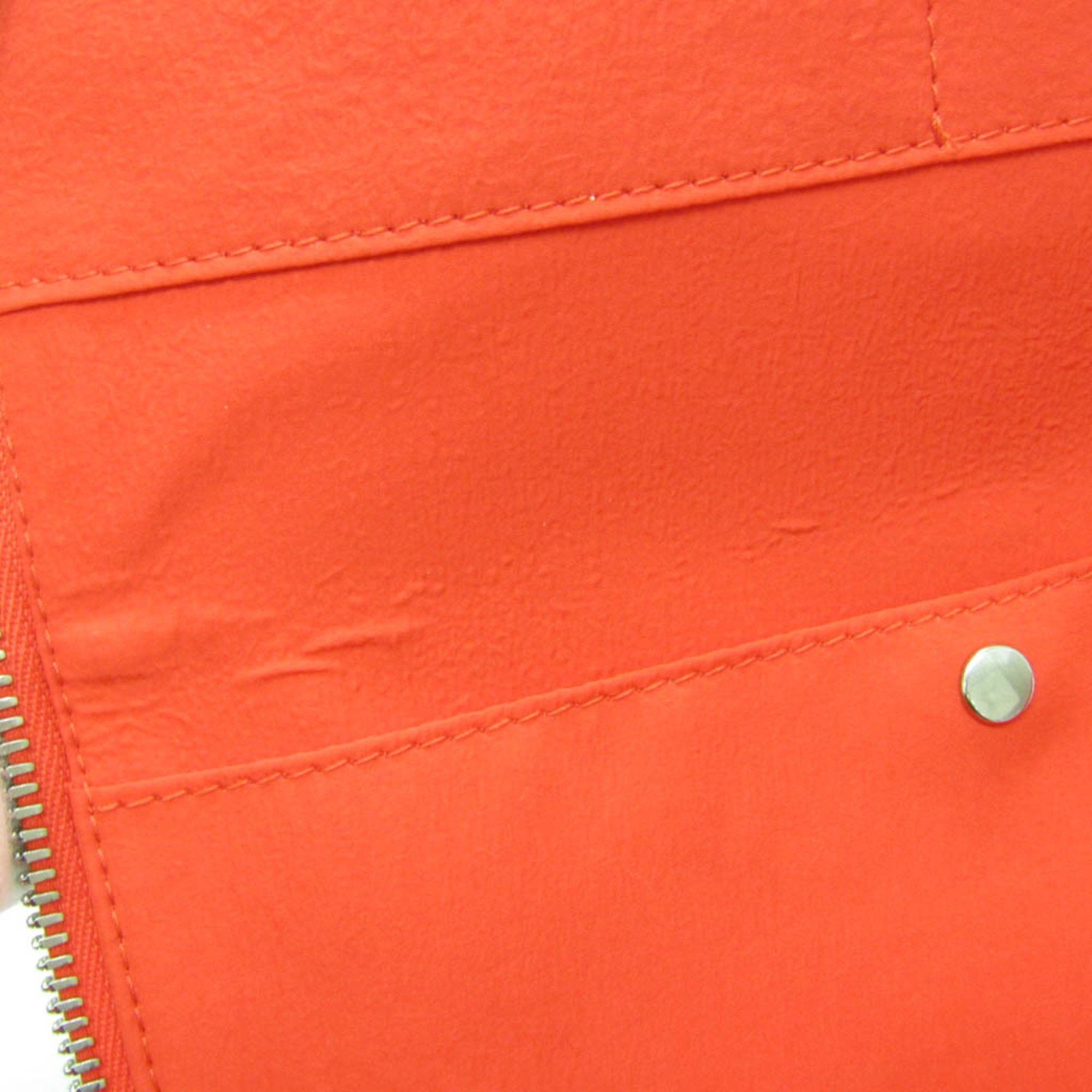 Bottega Veneta Organizer Red Leather Clutch Bag (Pre-Owned) Size ONE SIZE - 10 Thumbnail
