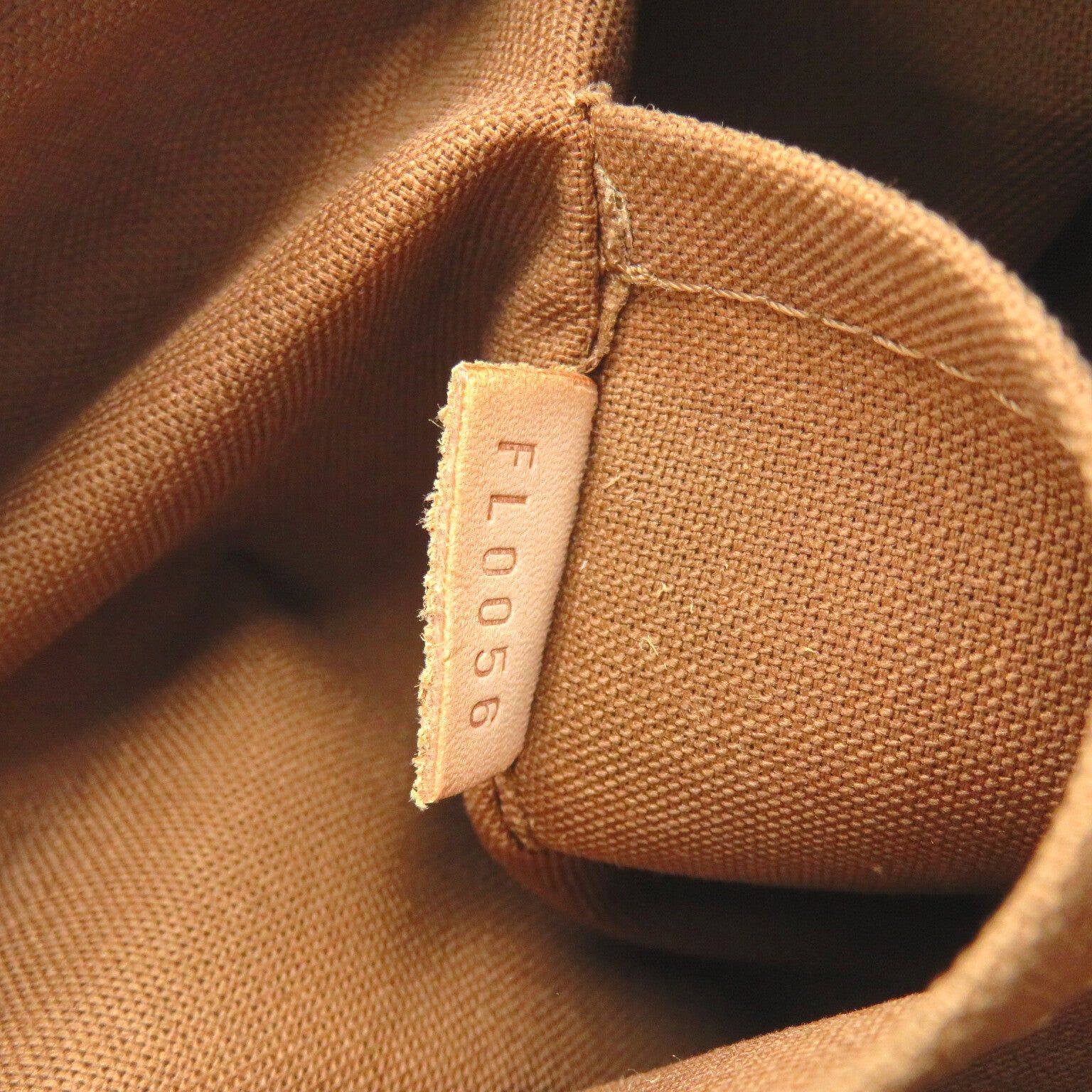 Louis Vuitton Louis Vuitton Lockit Handbag Coated Canvas Monogram Brown Size ONE SIZE - 7 Thumbnail