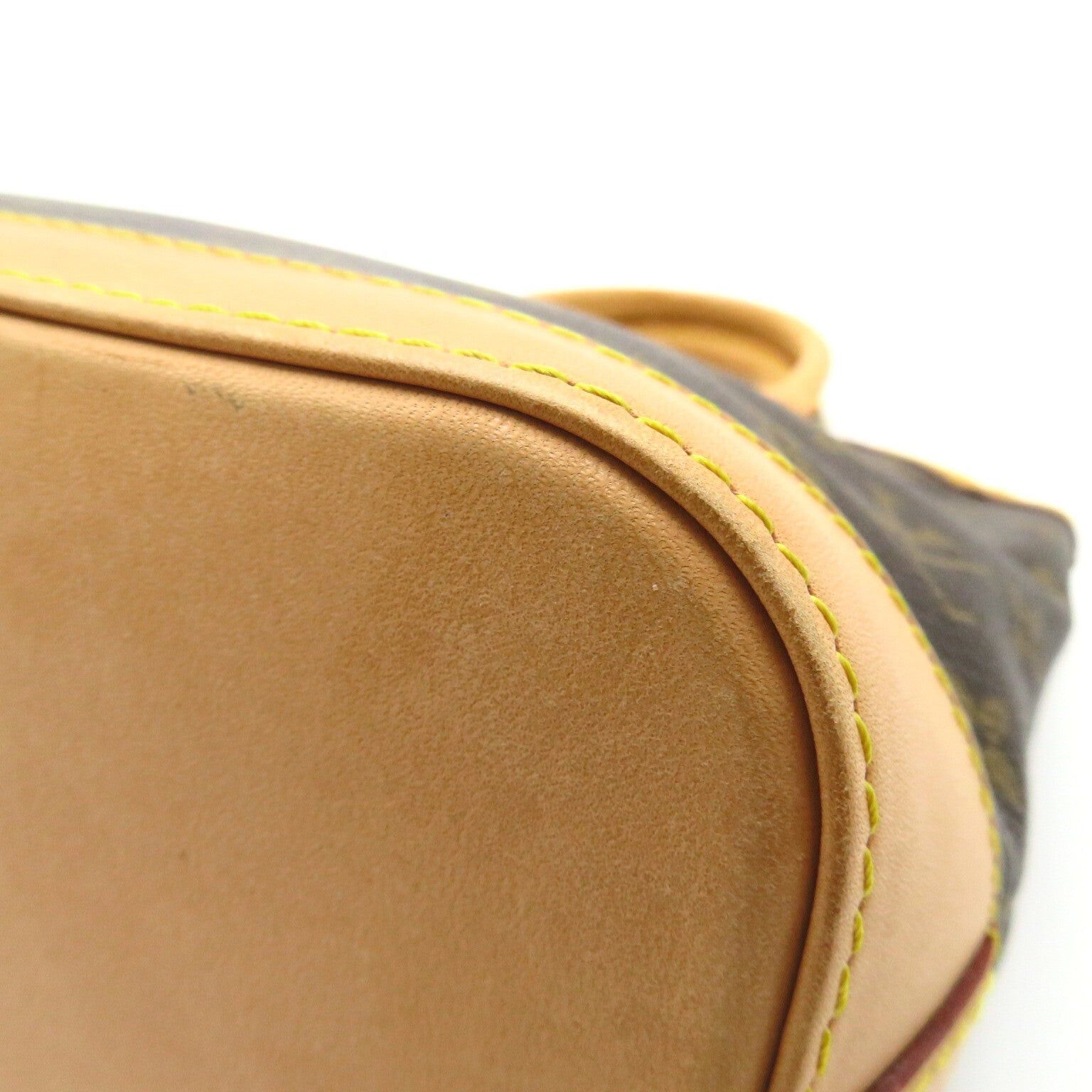 Louis Vuitton Louis Vuitton Lockit Handbag Coated Canvas Monogram Brown Size ONE SIZE - 13 Thumbnail