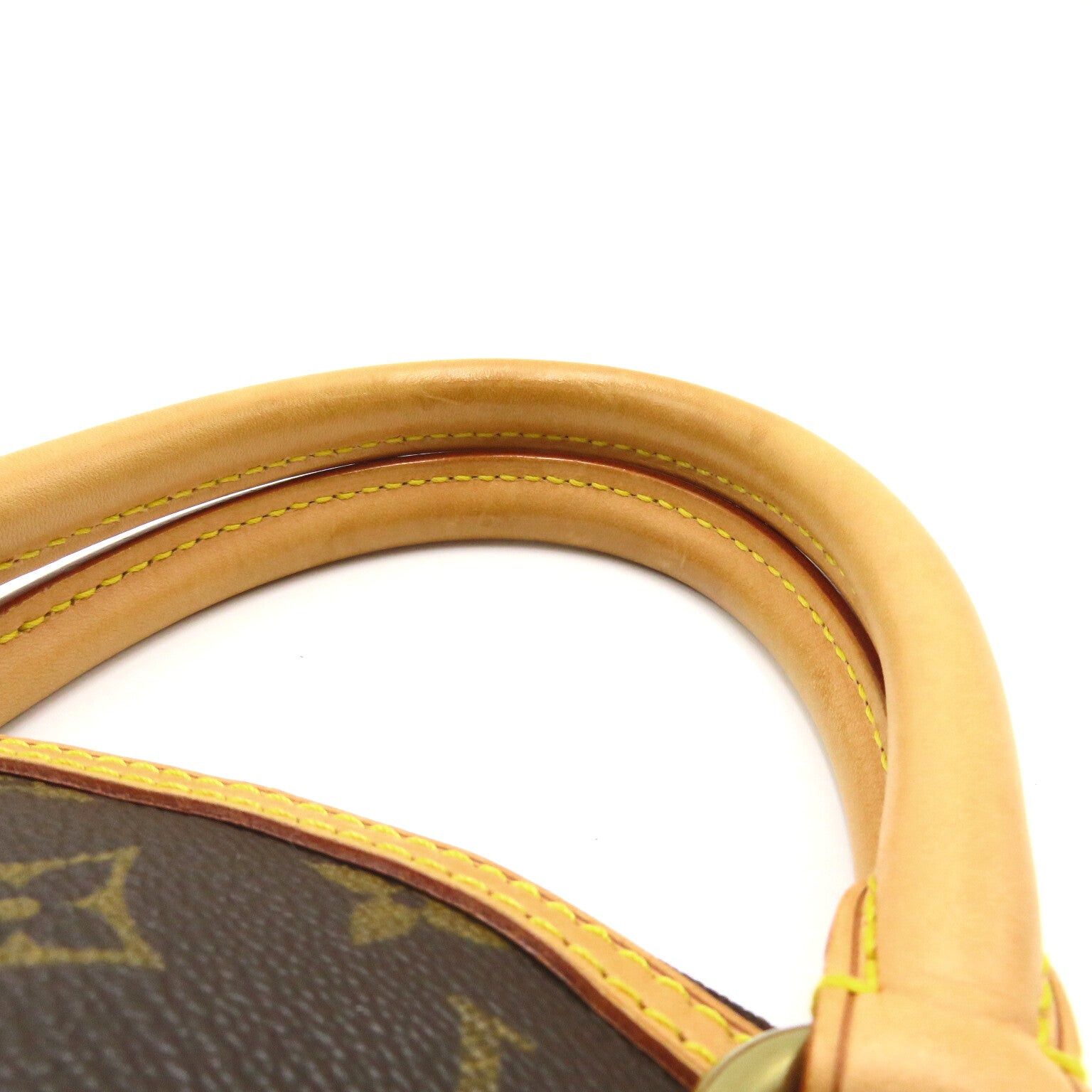 Louis Vuitton Louis Vuitton Lockit Handbag Coated Canvas Monogram Brown Size ONE SIZE - 10 Thumbnail