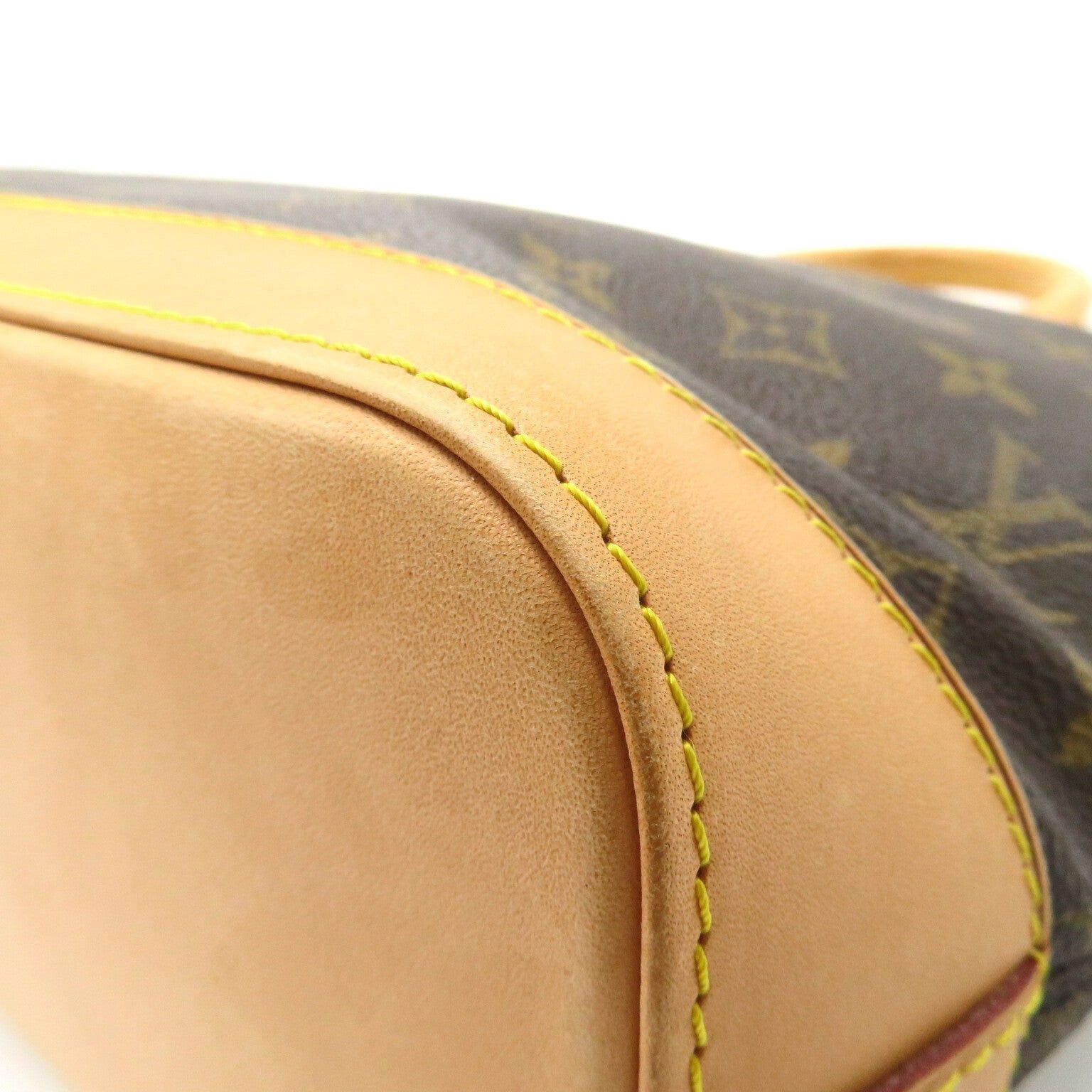 Louis Vuitton Louis Vuitton Lockit Handbag Coated Canvas Monogram Brown Size ONE SIZE - 11 Thumbnail