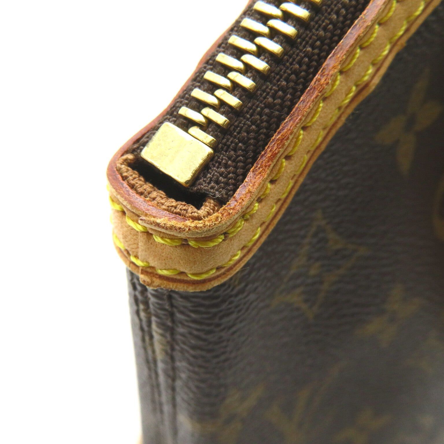 Louis Vuitton Louis Vuitton Lockit Handbag Coated Canvas Monogram Brown Size ONE SIZE - 15 Thumbnail