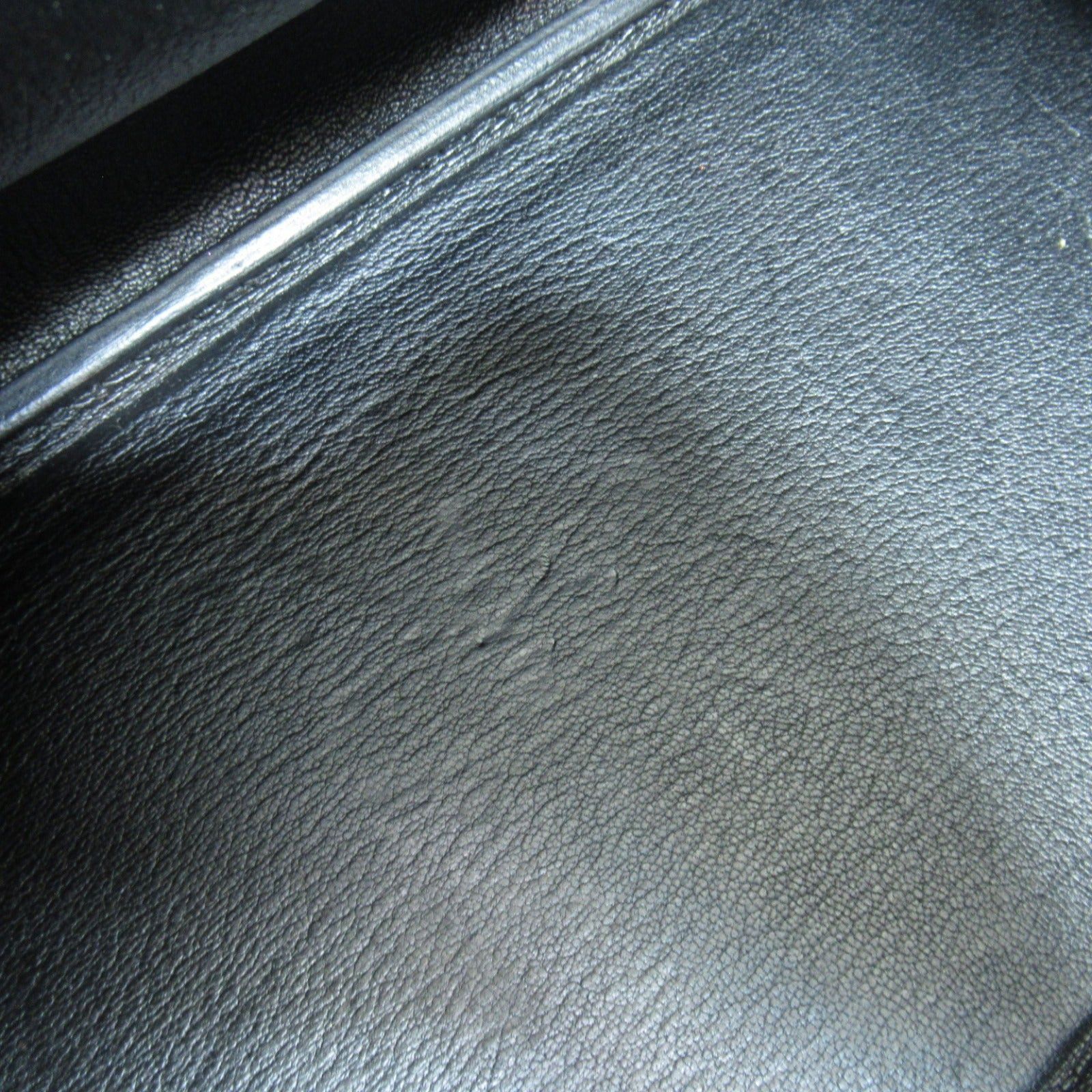 Hermes Hermes Birkin 30 Black Handbag Leather Veau Epsom (Hermes) Silver Hardware □O Stamp Size ONE SIZE - 11 Thumbnail