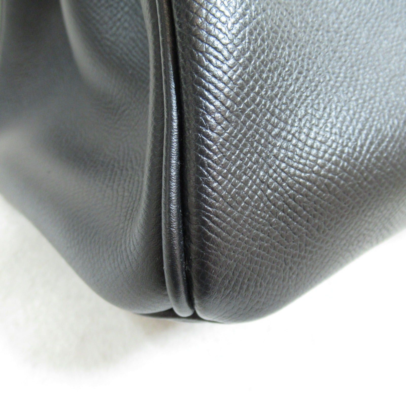 Hermes Hermes Birkin 30 Black Handbag Leather Veau Epsom (Hermes) Silver Hardware □O Stamp Size ONE SIZE - 10 Thumbnail