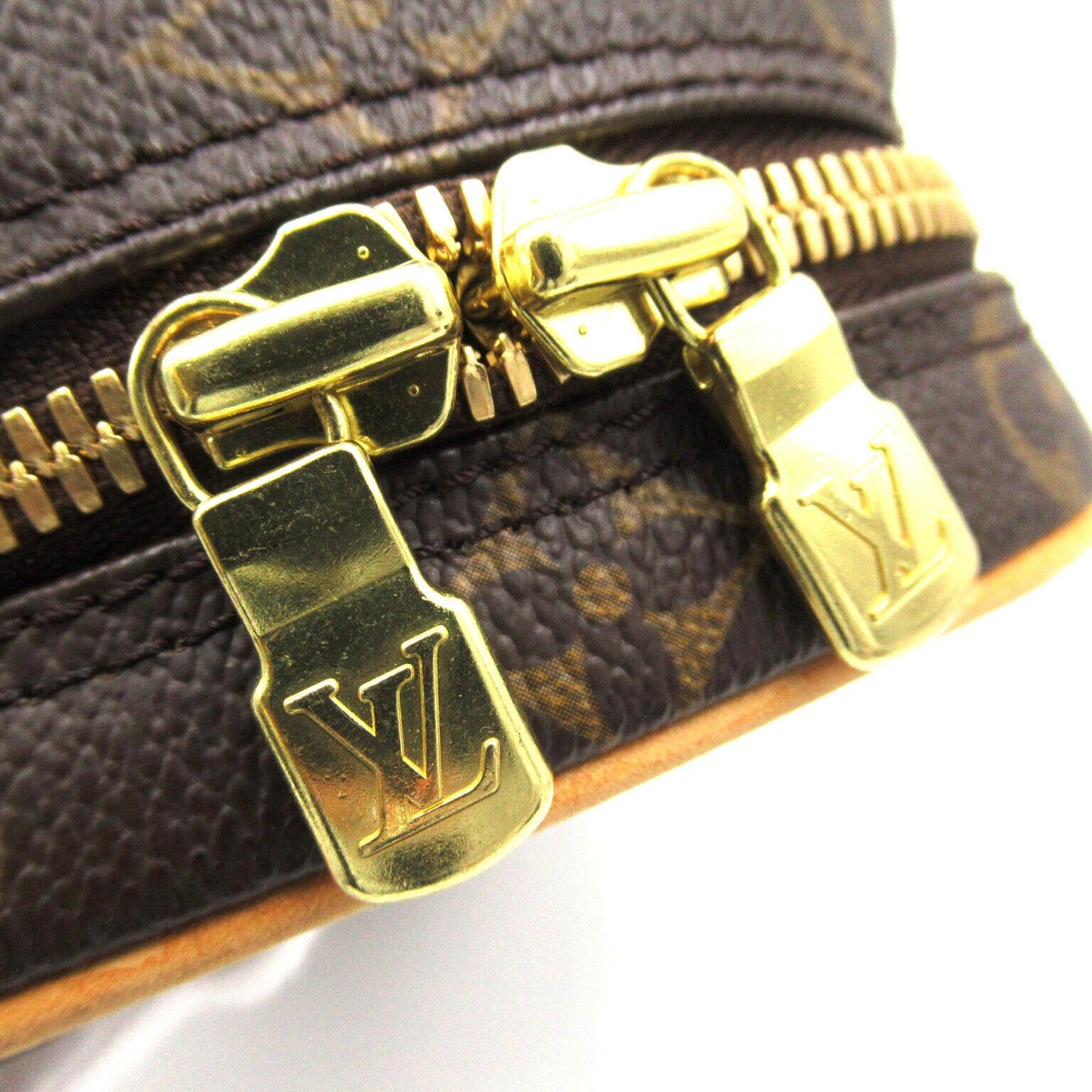Louis Vuitton Louis Vuitton Pochette Ganju Waist Bag Body Coated Canvas Monogram Brown Size ONE SIZE - 8 Thumbnail