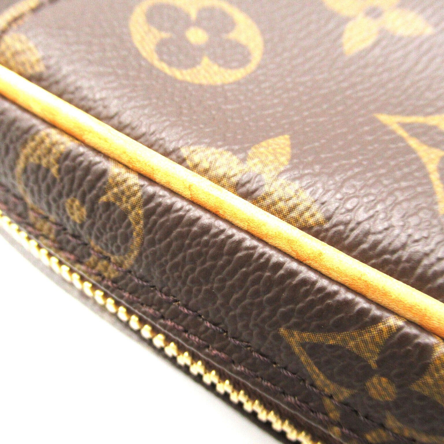 Louis Vuitton Louis Vuitton Pochette Ganju Waist Bag Body Coated Canvas Monogram Brown Size ONE SIZE - 13 Thumbnail