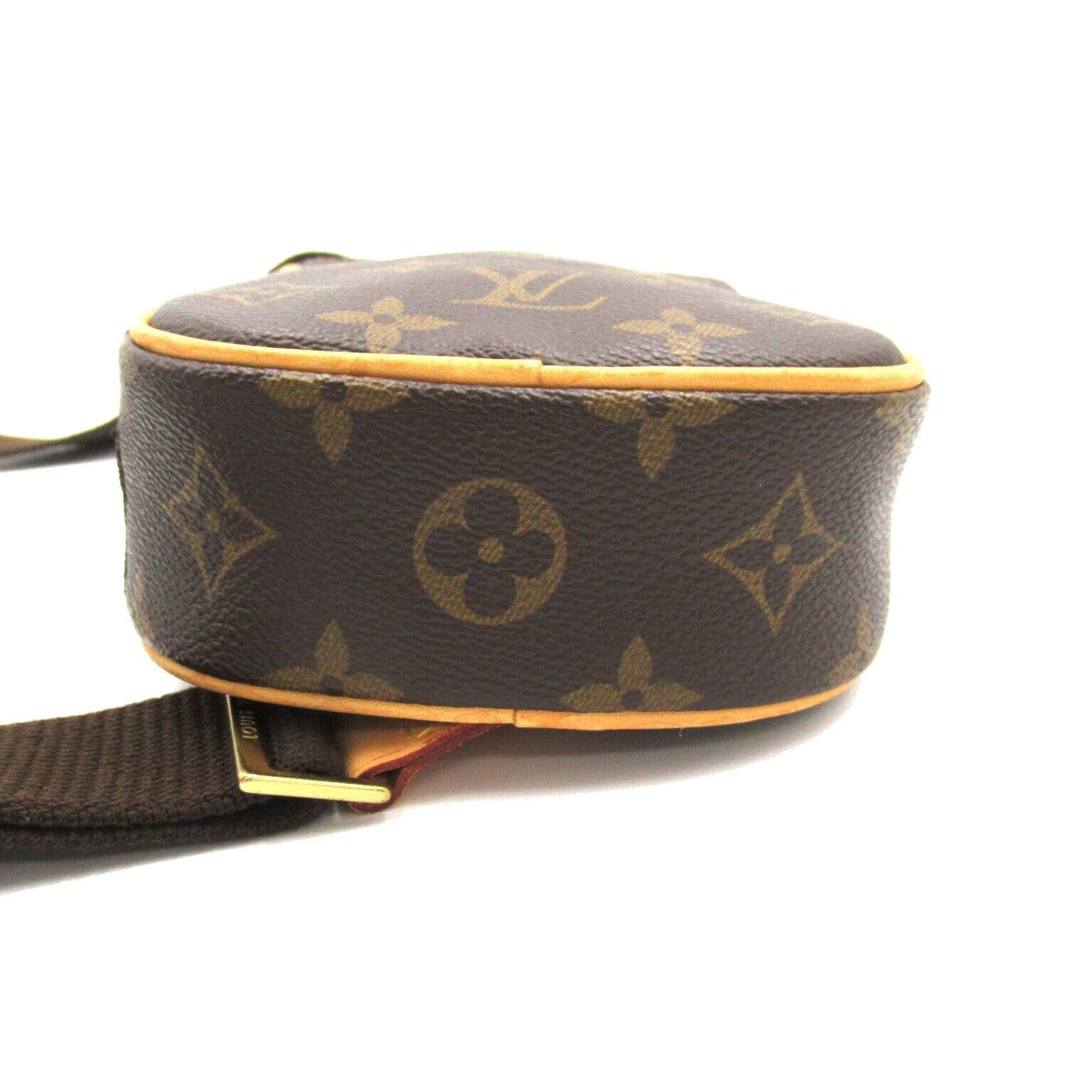 Louis Vuitton Louis Vuitton Pochette Ganju Waist Bag Body Coated Canvas Monogram Brown Size ONE SIZE - 4 Thumbnail
