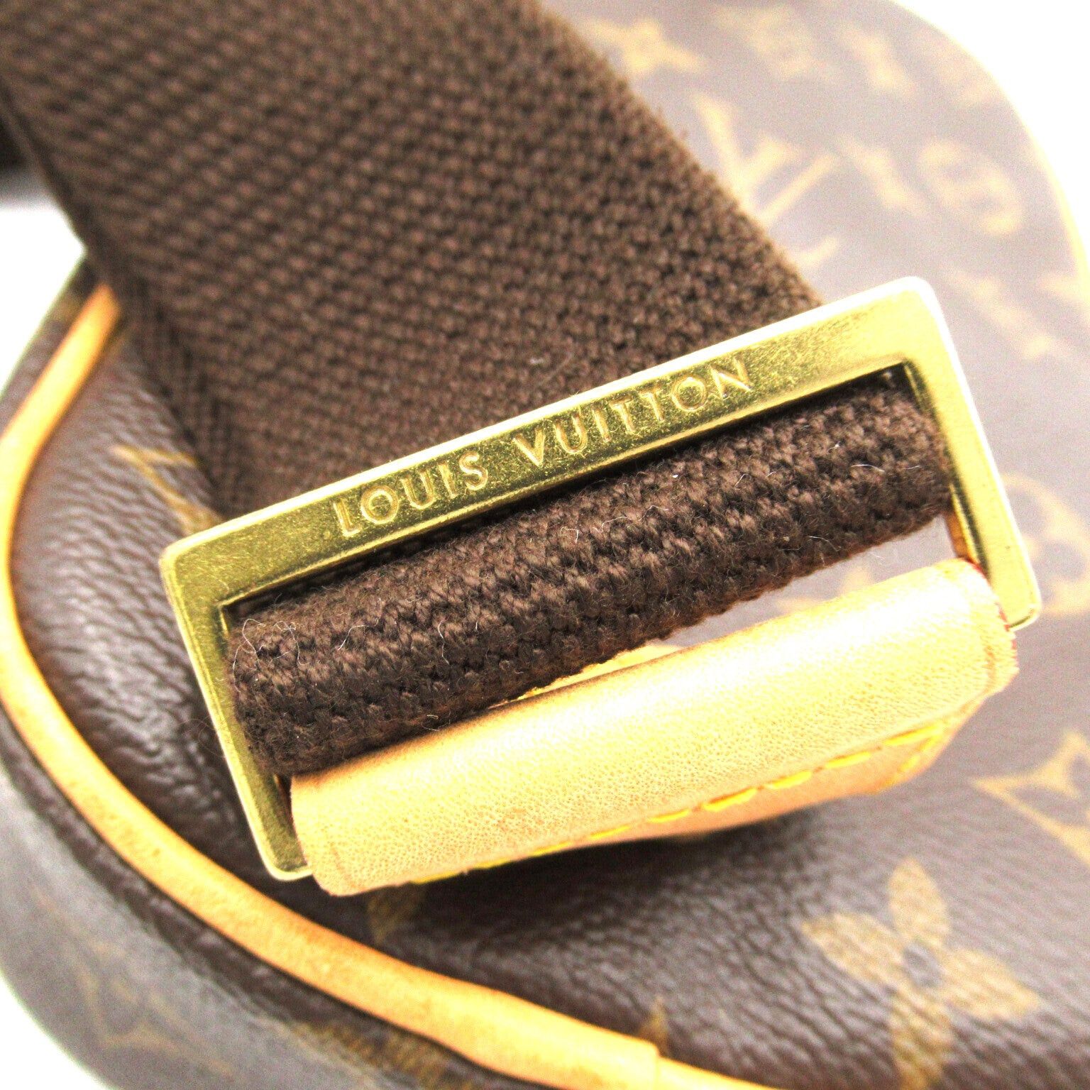 Louis Vuitton Louis Vuitton Pochette Ganju Waist Bag Body Coated Canvas Monogram Brown Size ONE SIZE - 9 Thumbnail
