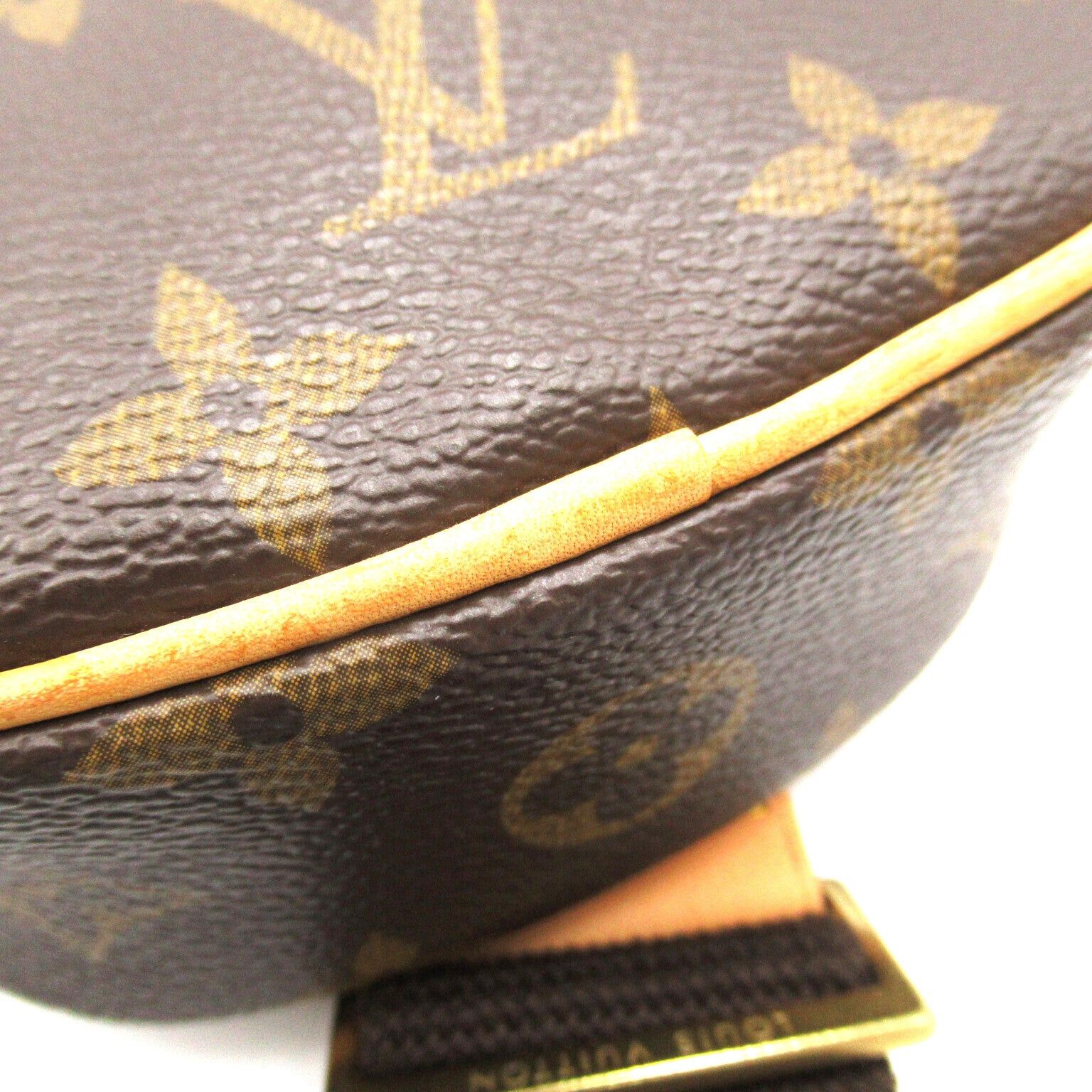 Louis Vuitton Louis Vuitton Pochette Ganju Waist Bag Body Coated Canvas Monogram Brown Size ONE SIZE - 12 Thumbnail