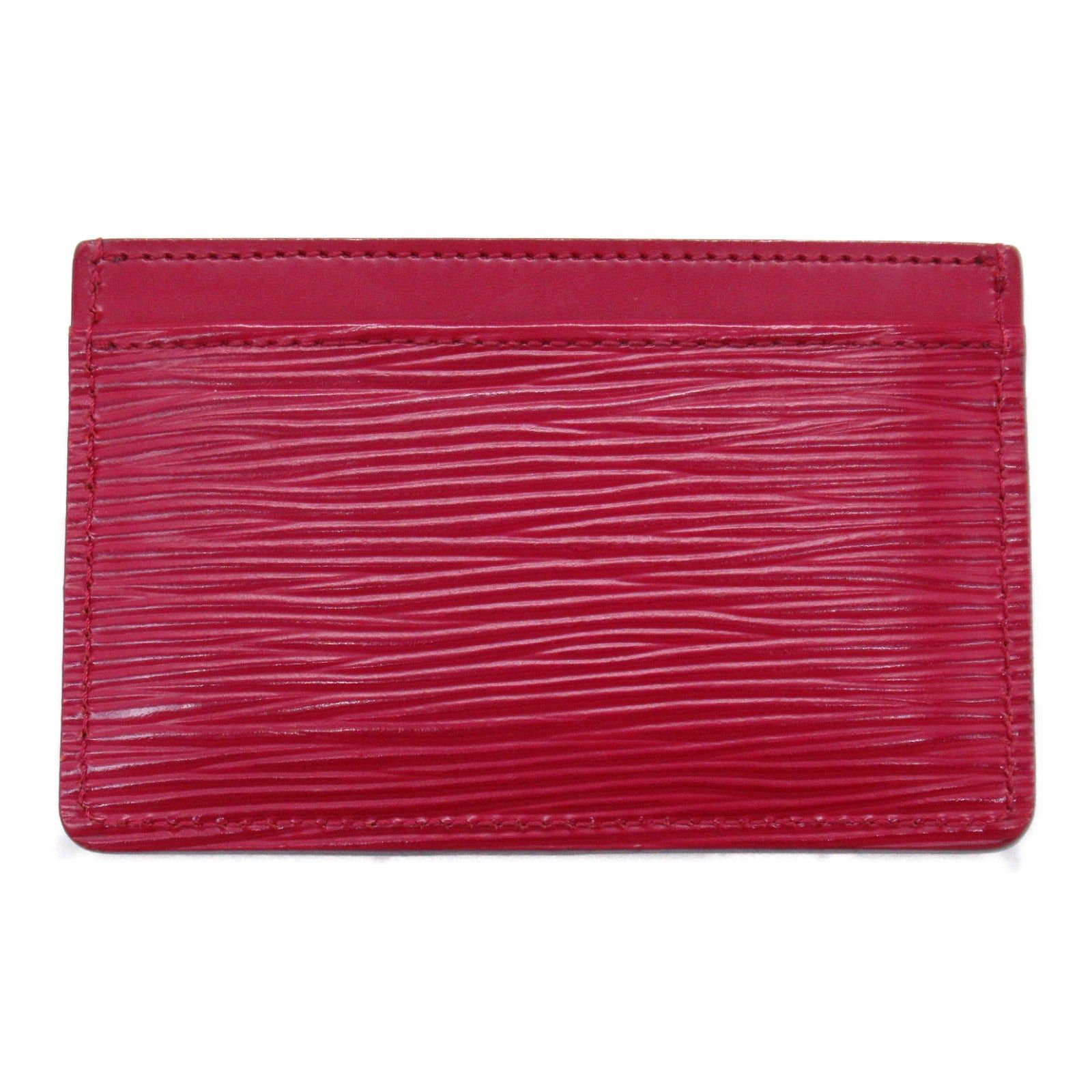 Louis Vuitton Louis Vuitton Porto Cult Sampur Card Case Calfskin (Cowhide) Epi Bordeaux Fuchsia Size ONE SIZE - 2 Thumbnail