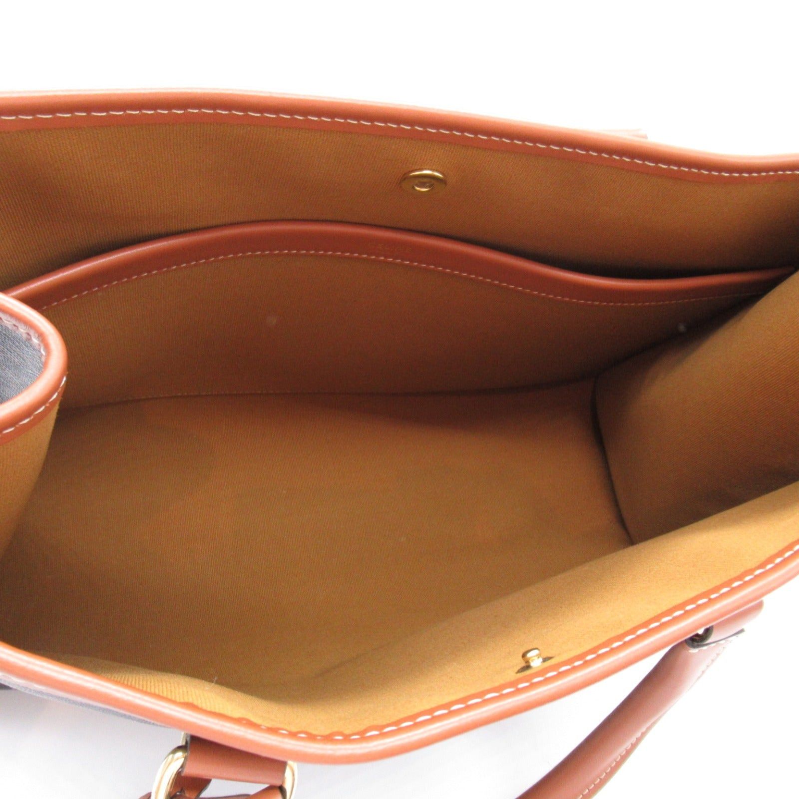 Celine Celine Mini Horizontal Cover Tote Bag Handbag Canvas Triomphe Black Tongue Size ONE SIZE - 5 Thumbnail