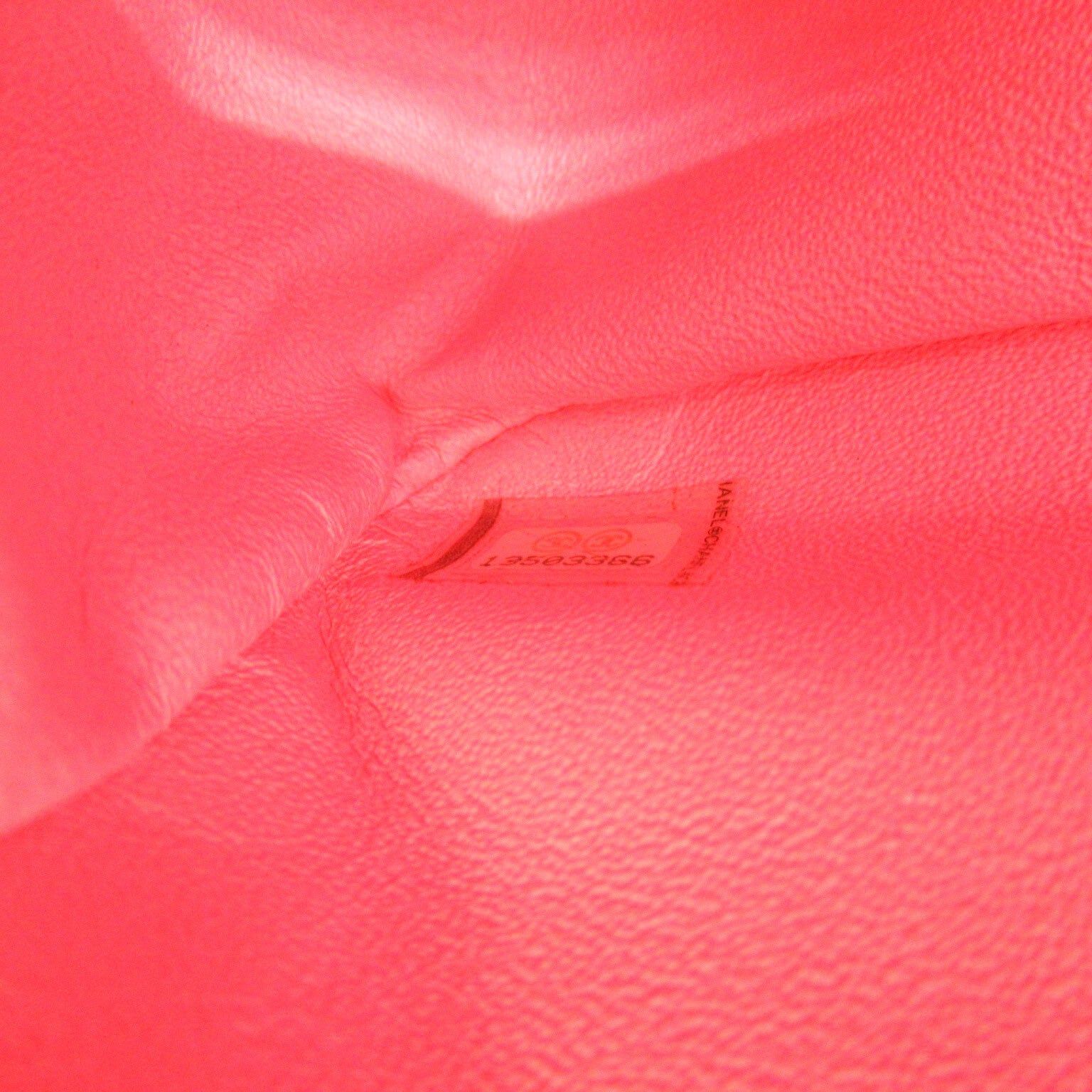Chanel Chanel Decamatlassé Chain Shoulder Bag Leather Pink Gradient Gold Hardware Size ONE SIZE - 9 Thumbnail