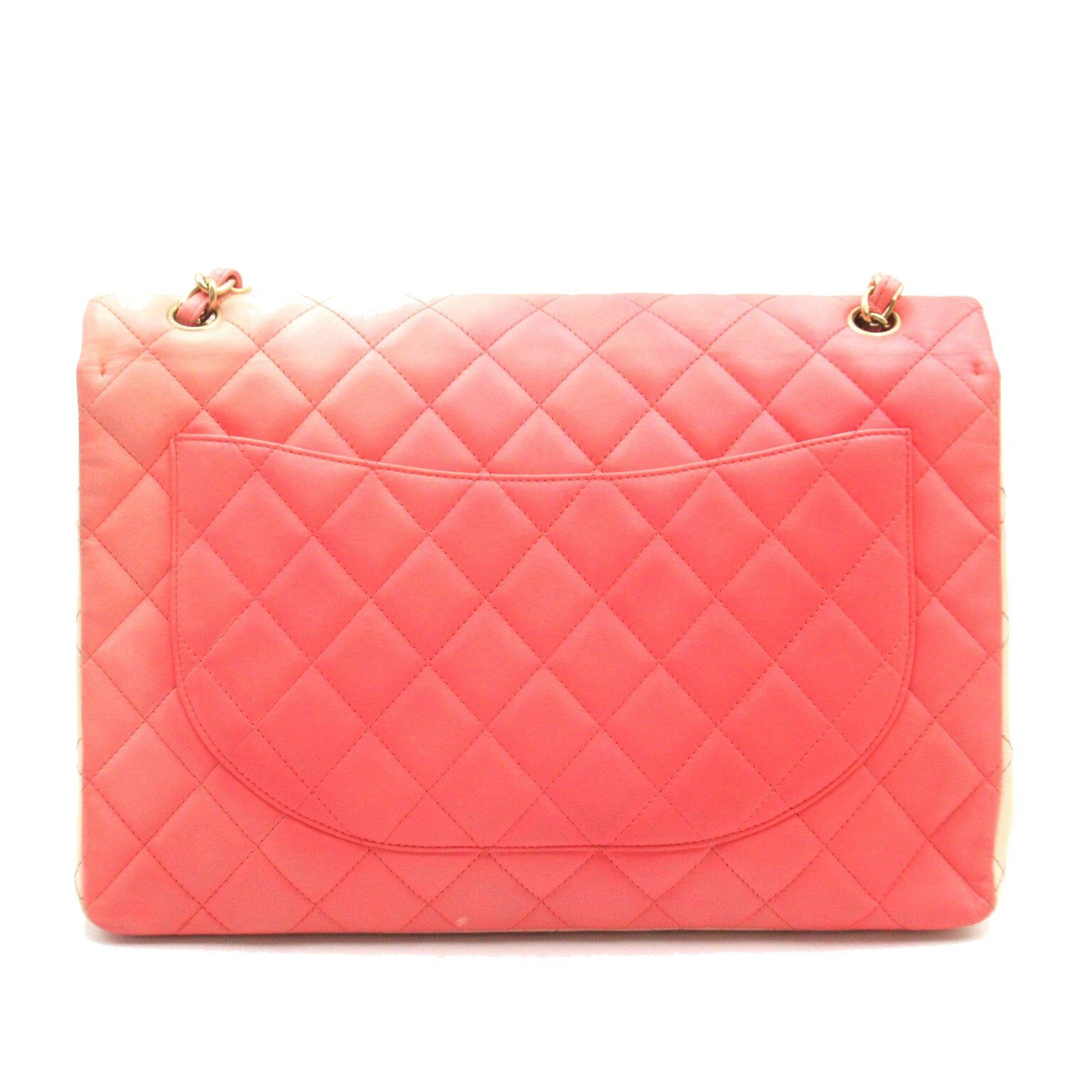 Chanel Chanel Decamatlassé Chain Shoulder Bag Leather Pink Gradient Gold Hardware Size ONE SIZE - 2 Thumbnail