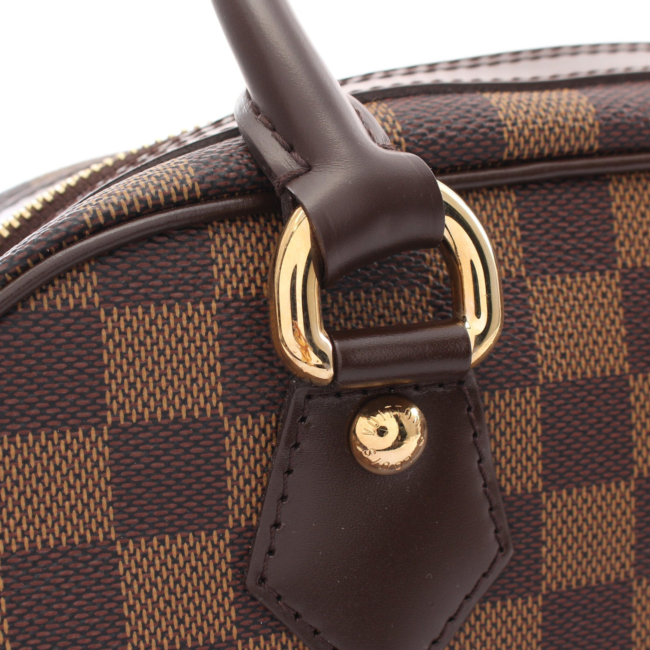 Louis Vuitton Louis Vuitton Duomo Damier Ebene Handbag Leather Brown Size ONE SIZE - 5 Thumbnail