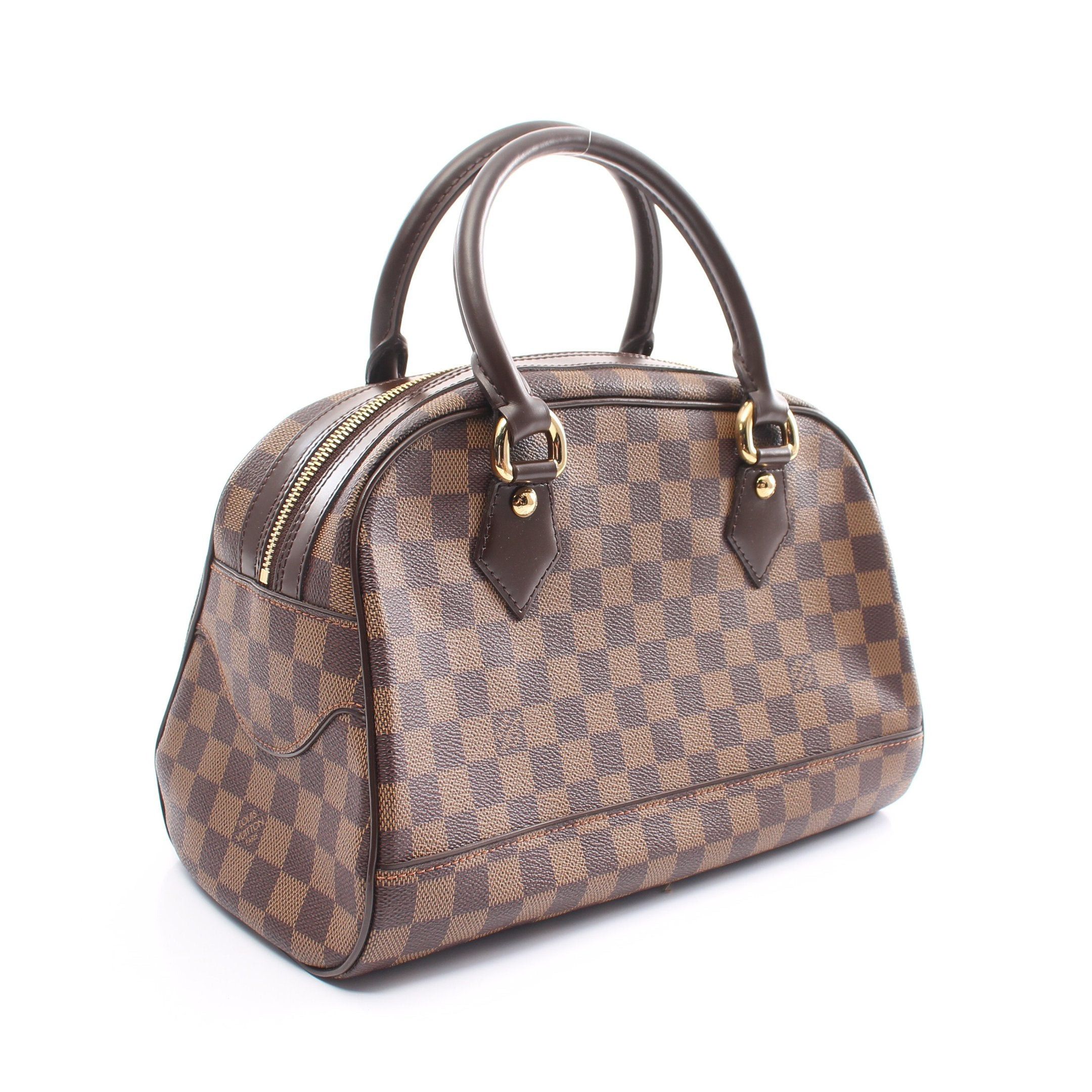 Louis Vuitton Louis Vuitton Duomo Damier Ebene Handbag Leather Brown Size ONE SIZE - 2 Thumbnail